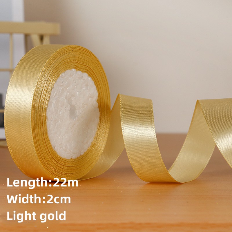 Ribbon Roll - 2cm x 25m - Gold