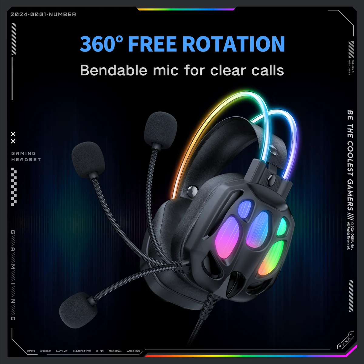Rotatrim Gaming Headphones