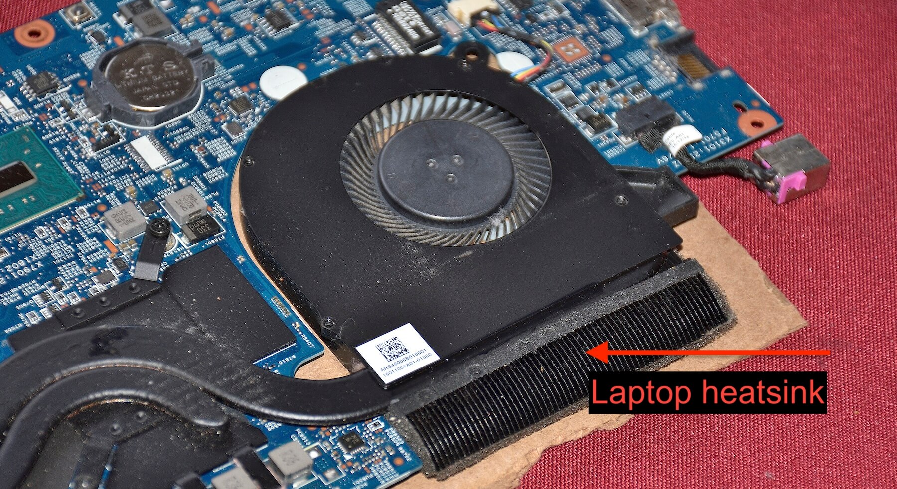 Rotatrim Laptop Heatsink