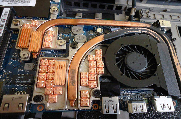 Rotatrim Laptop Heatsink