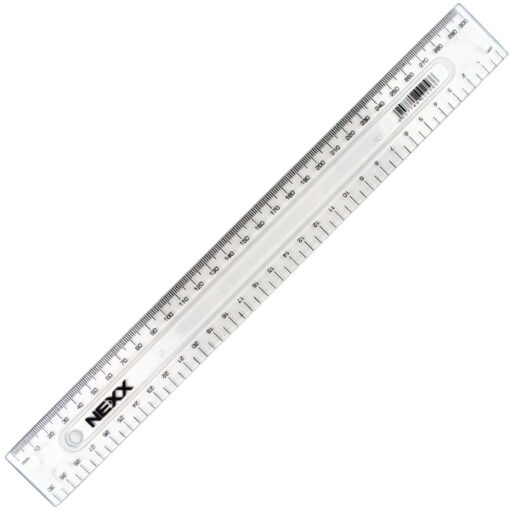 Ruler - 30cm - Clear Plastic
