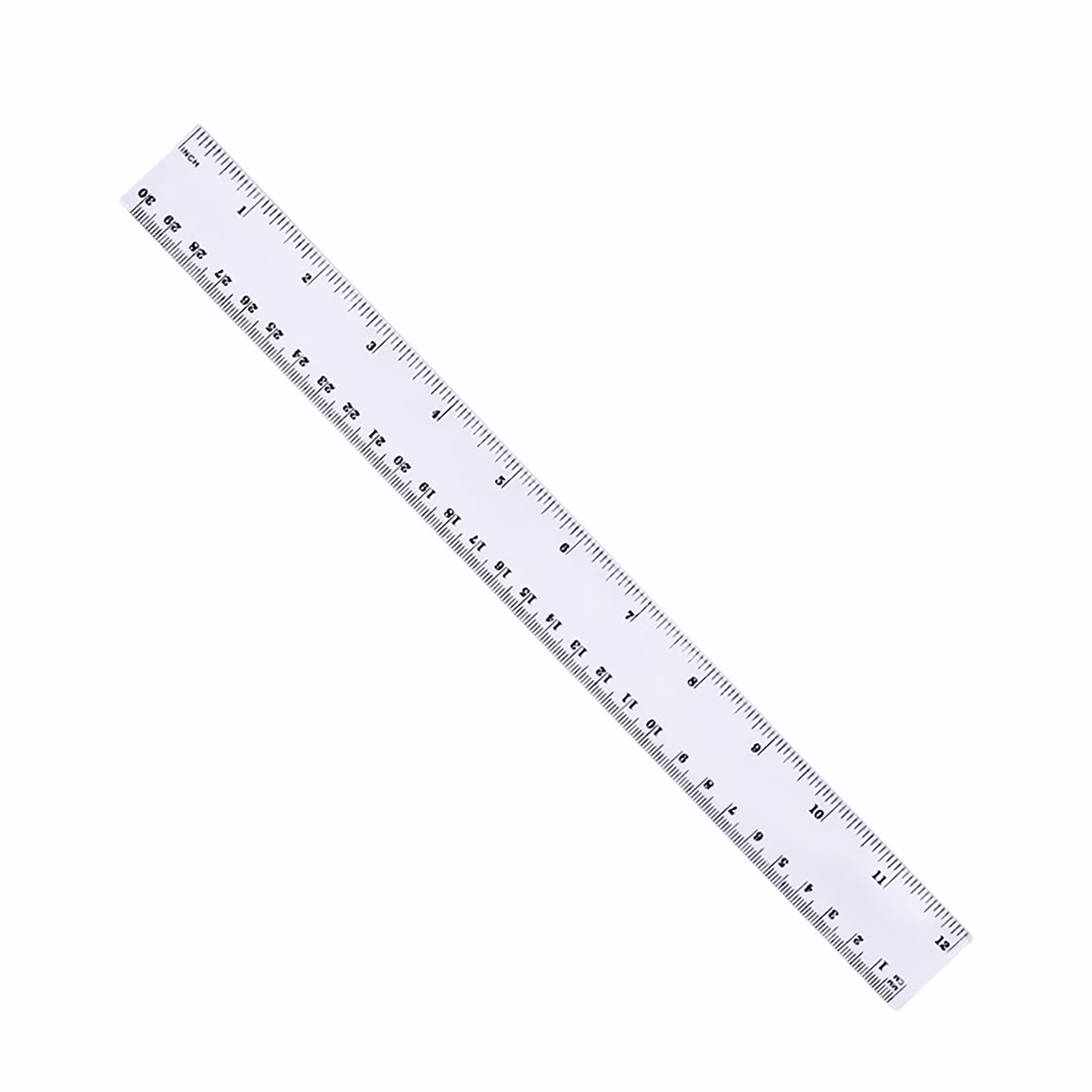 Ruler - 30cm - Clear Plastic
