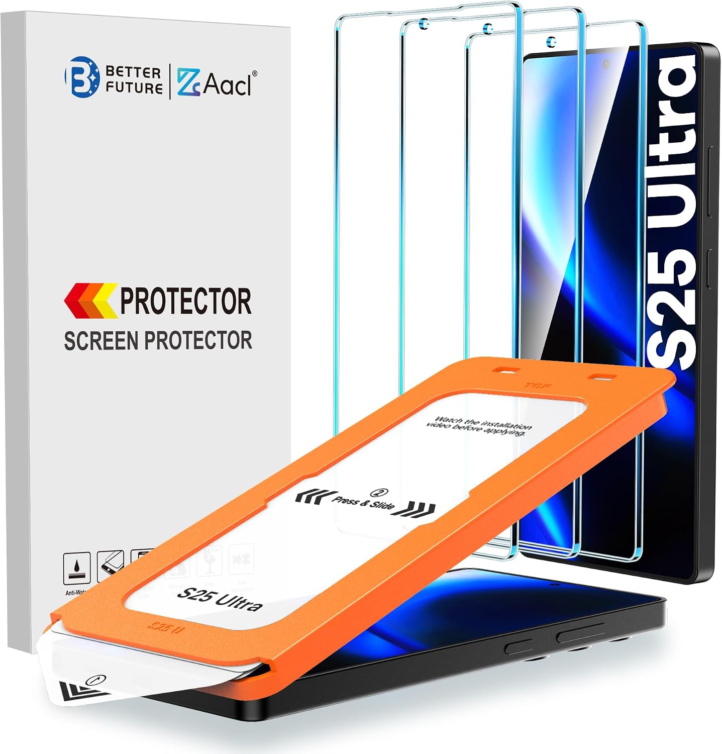 Samsung Galaxy S25 Tempered Glass Screen Protector