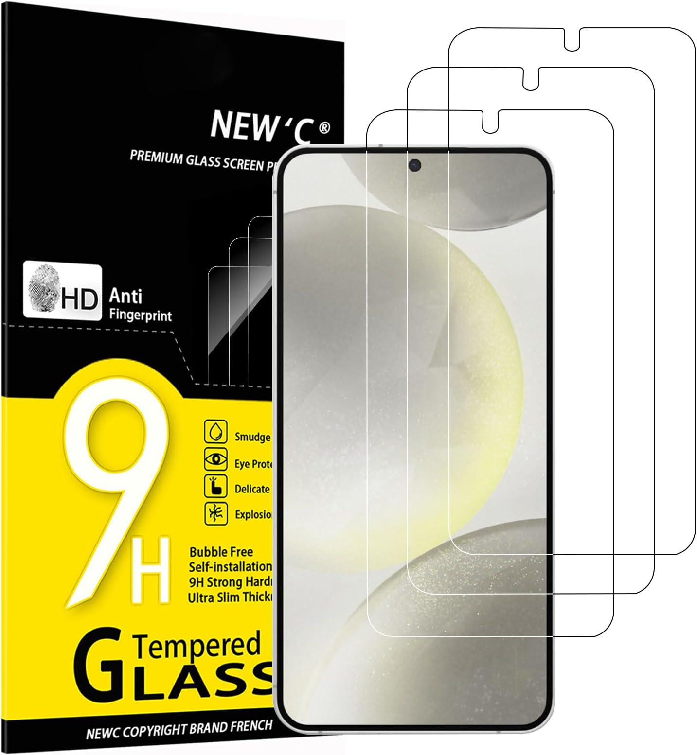 Samsung Galaxy S25 Tempered Glass Screen Protector