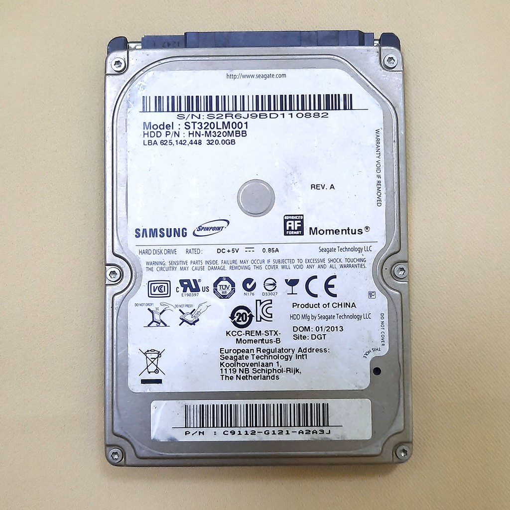 Samsung Laptop HDD