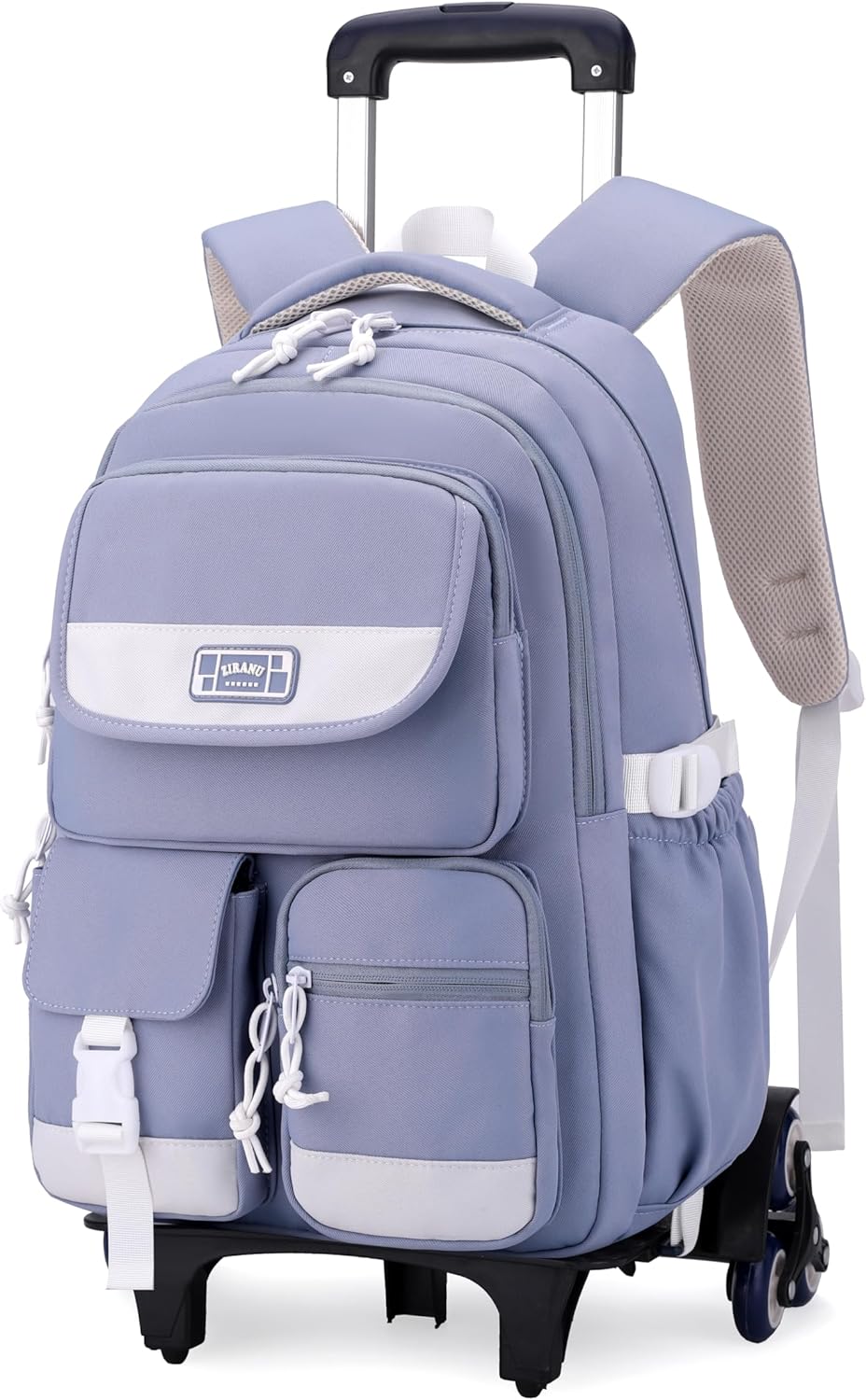 School Bag - Rolling - Blue
