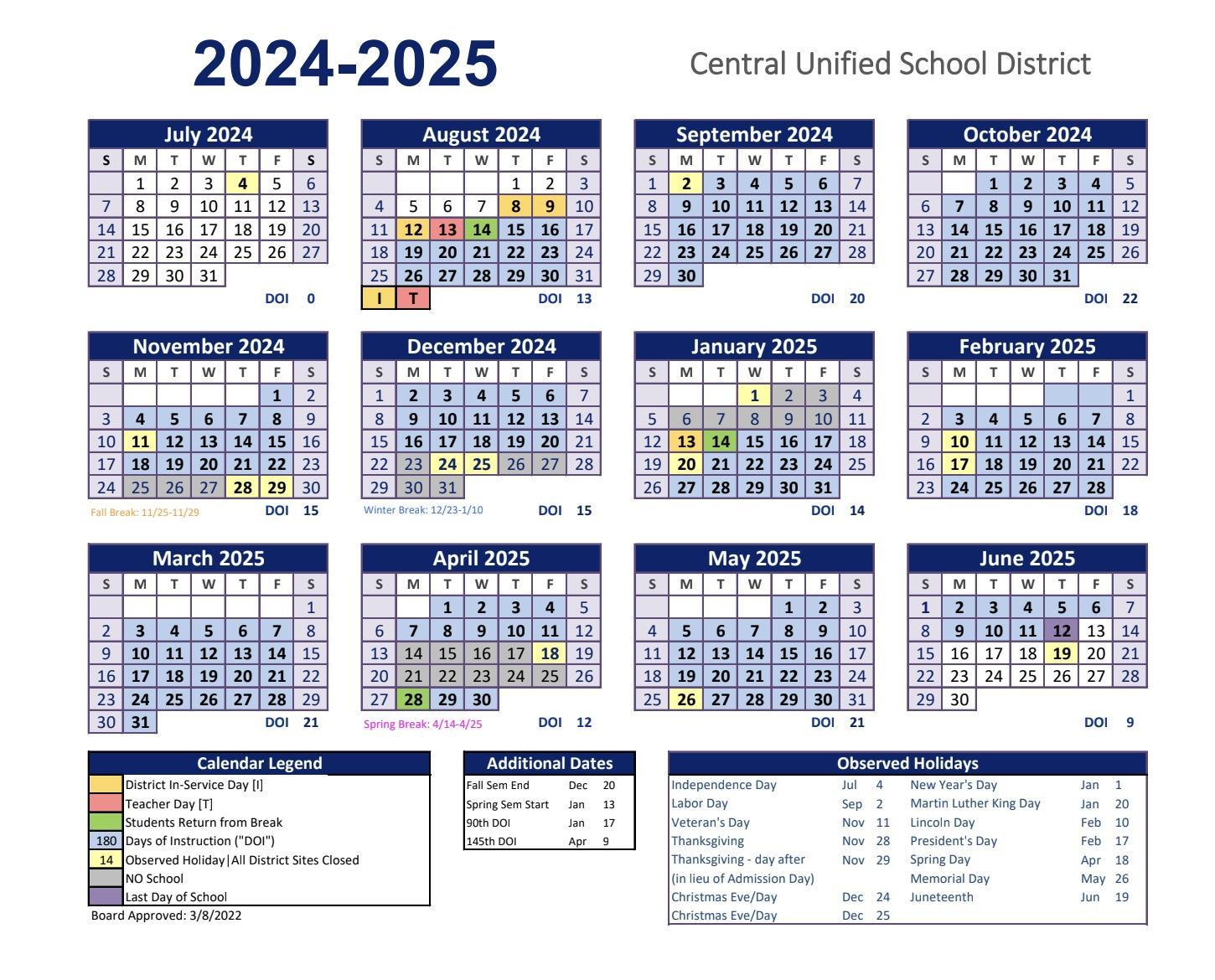 School Calendar