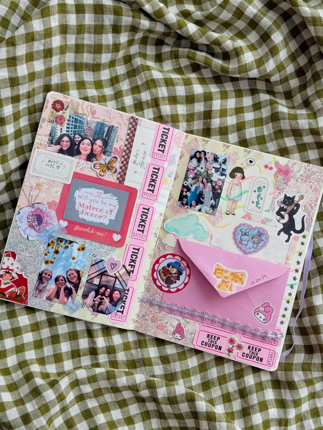 Scrapbook - A4 - 40 Pages - Pink