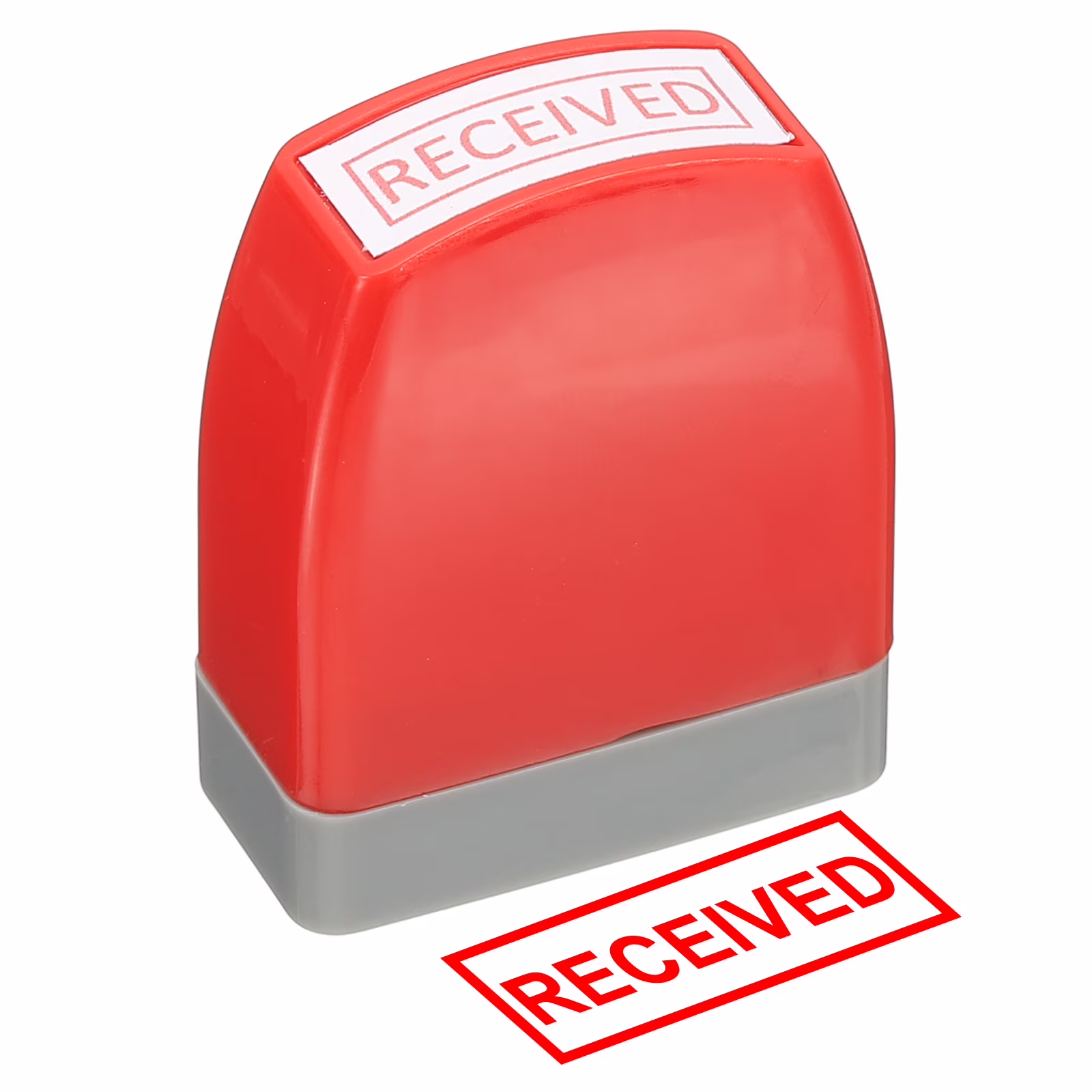 Self-Inking Stamp - Received - Red