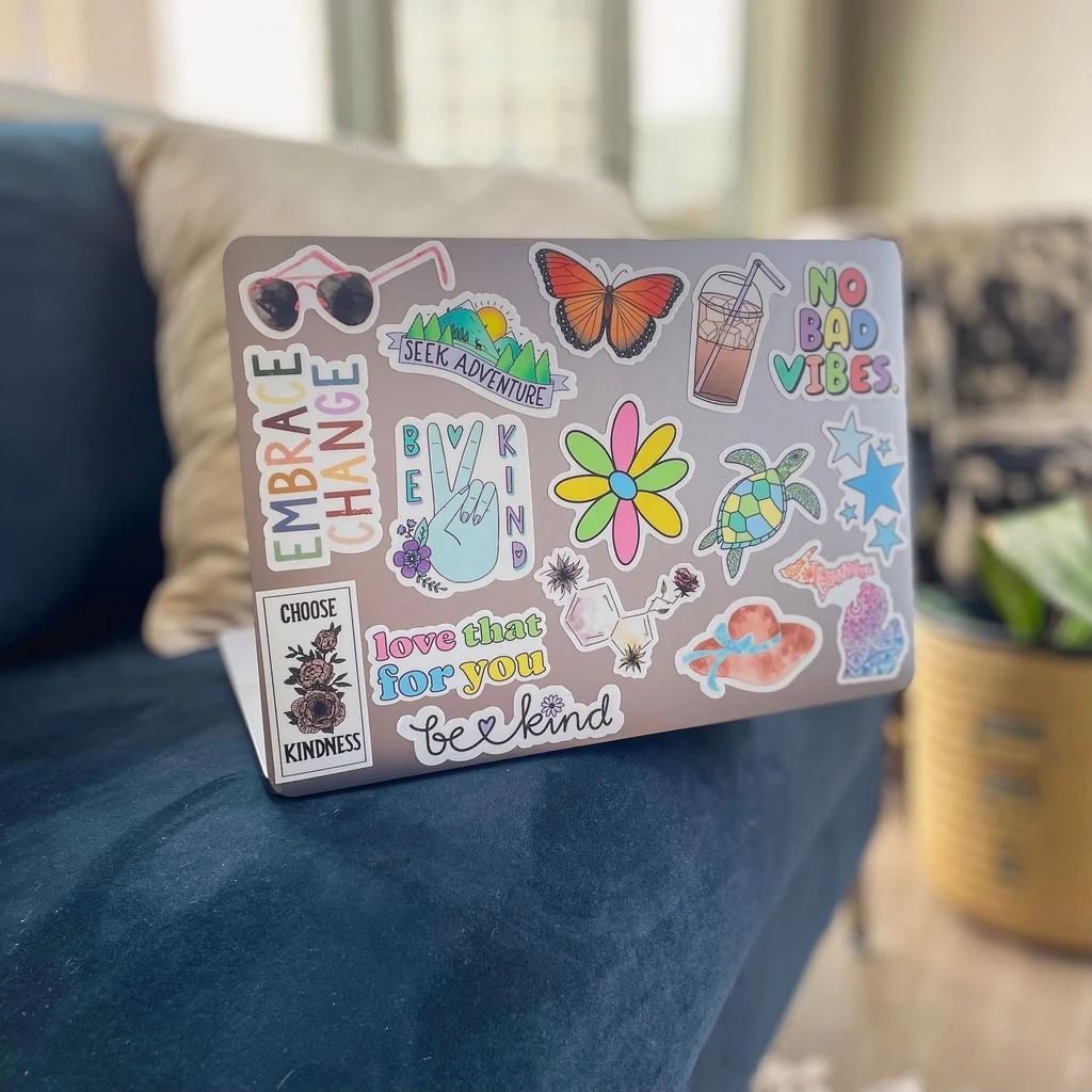 Sharp Laptop Sticker