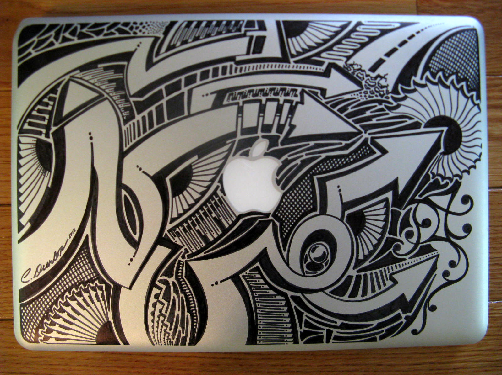 Sharpie Laptop Sticker