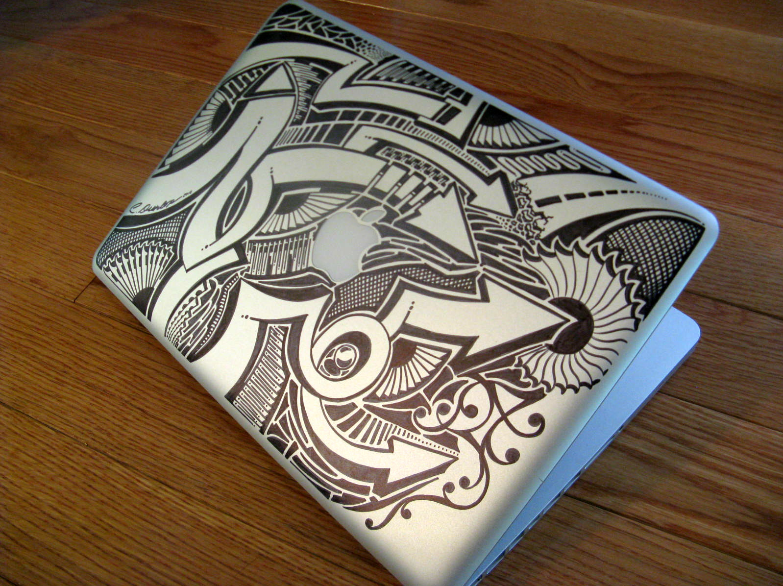 Sharpie Laptop Sticker