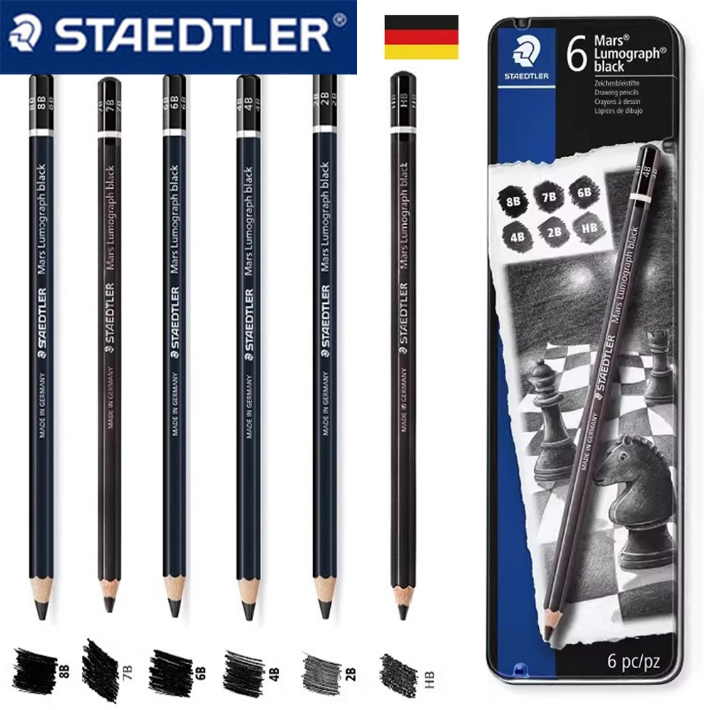 Sketch Pencils - Set of 8 - HB-8B