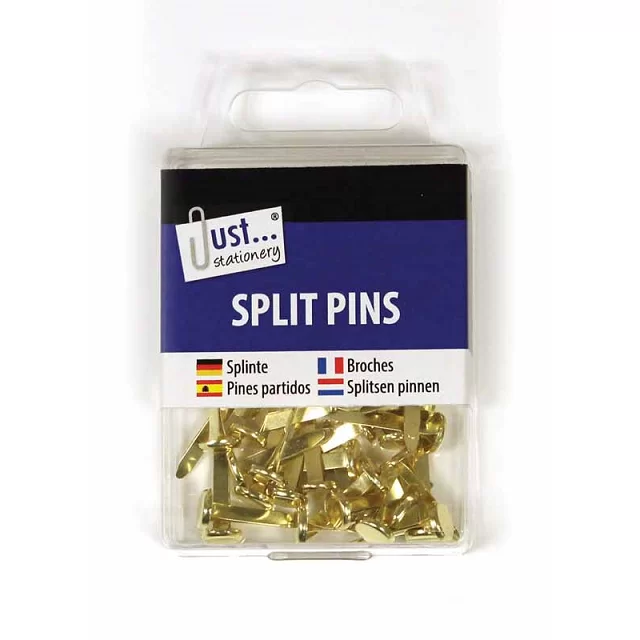 Split Pins - Brass - 50 Pack