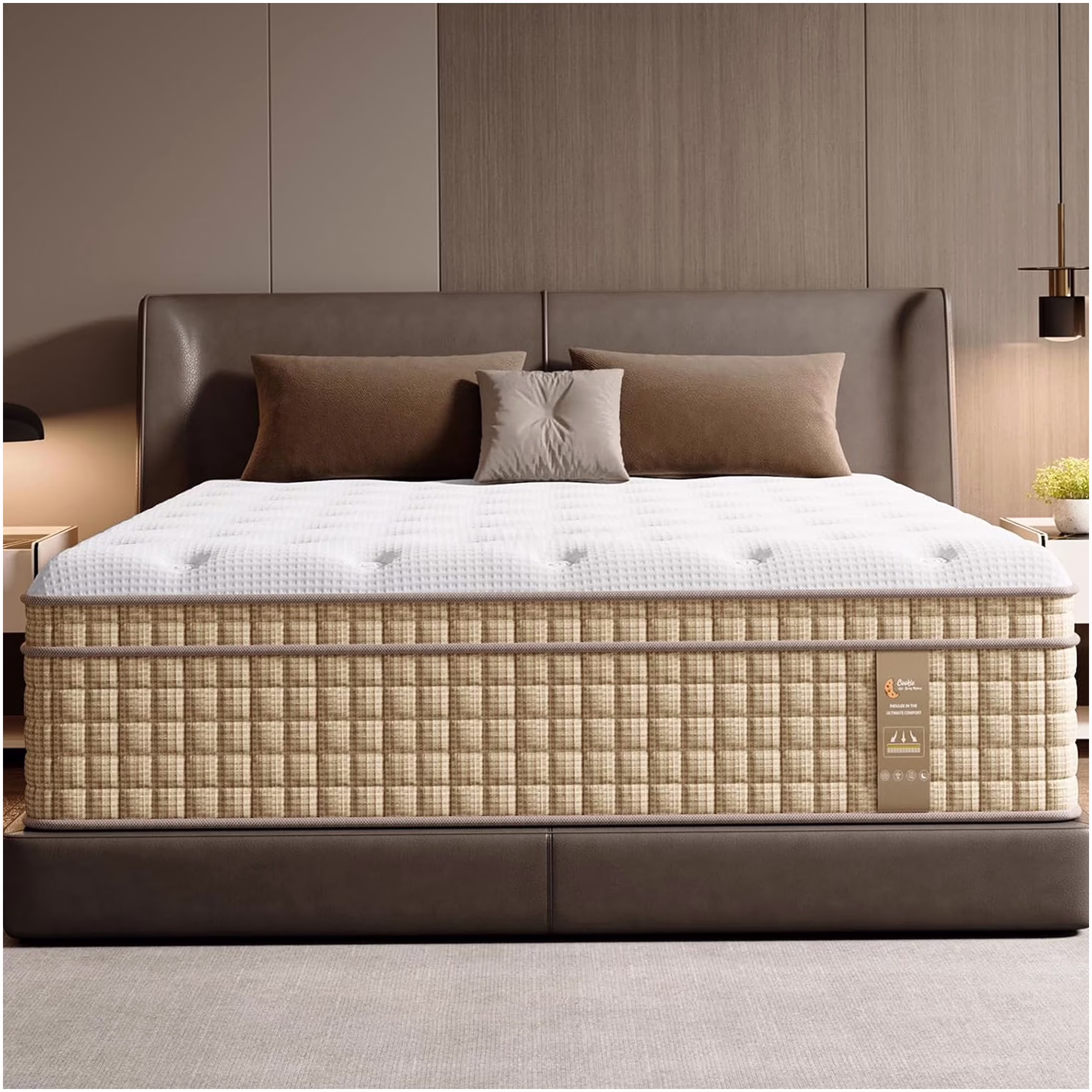 Spring Mattress - Double 12 inch Firm Support