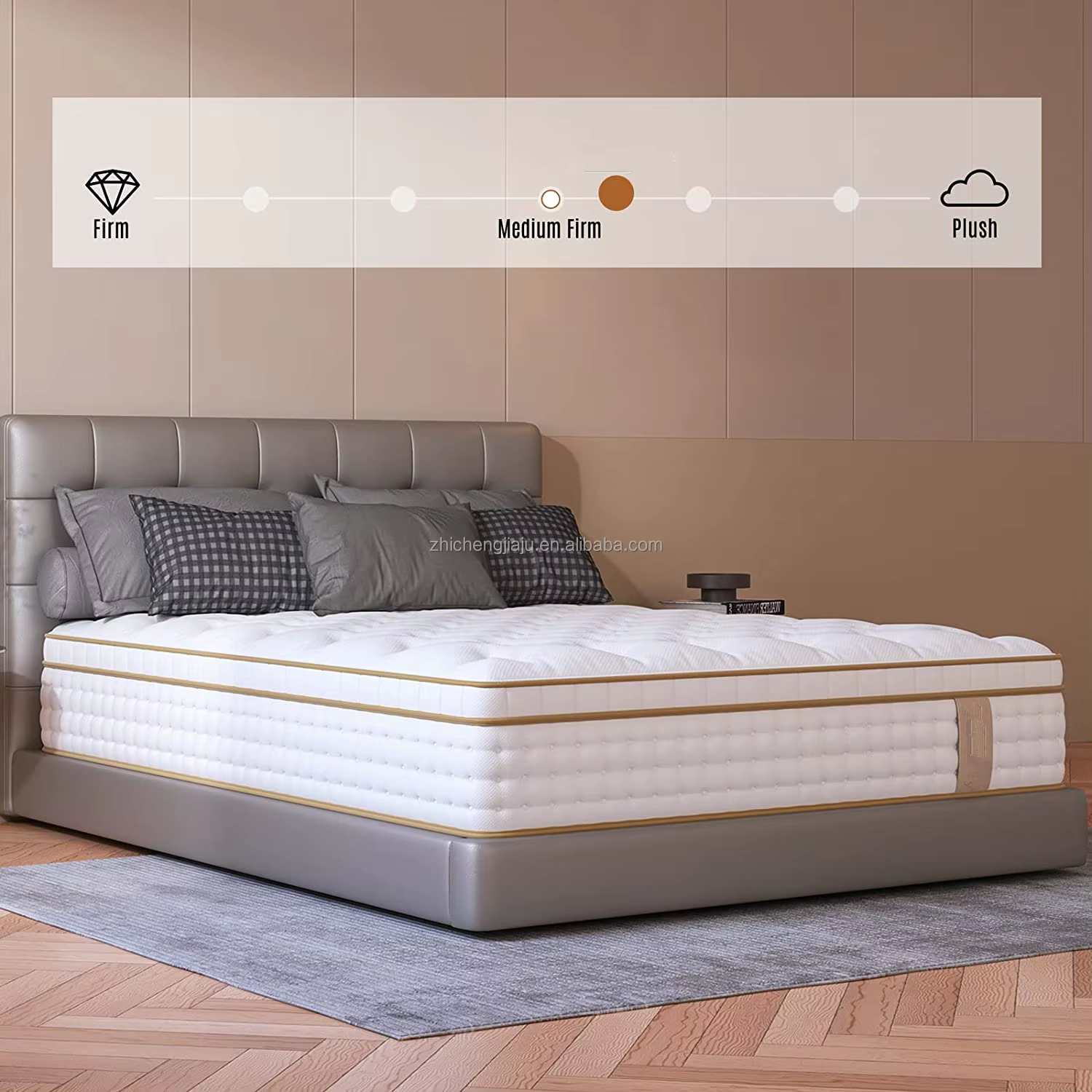 Spring Mattress - Double 12 inch Firm Support