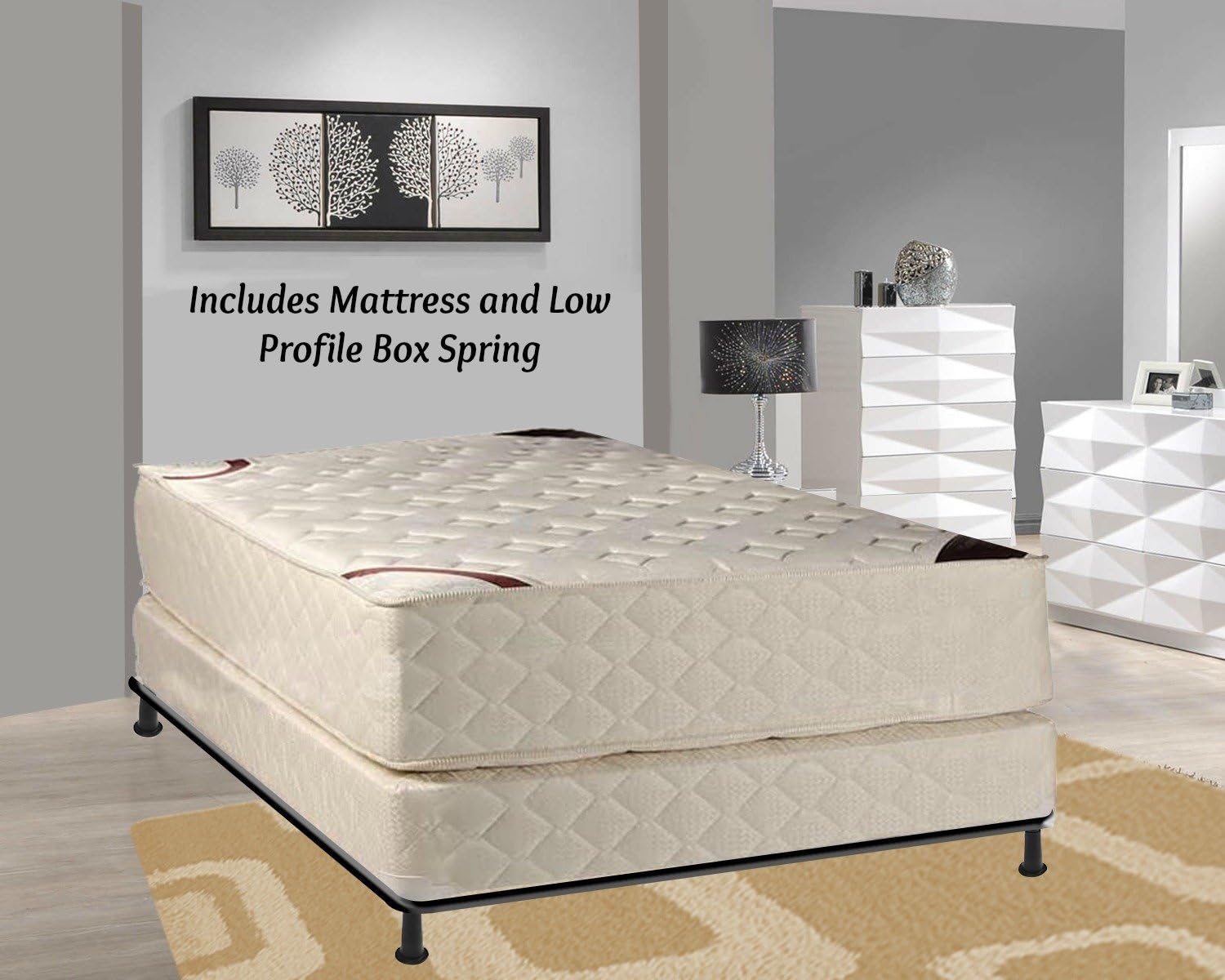 Spring Mattress - Double 14 inch Firm Support
