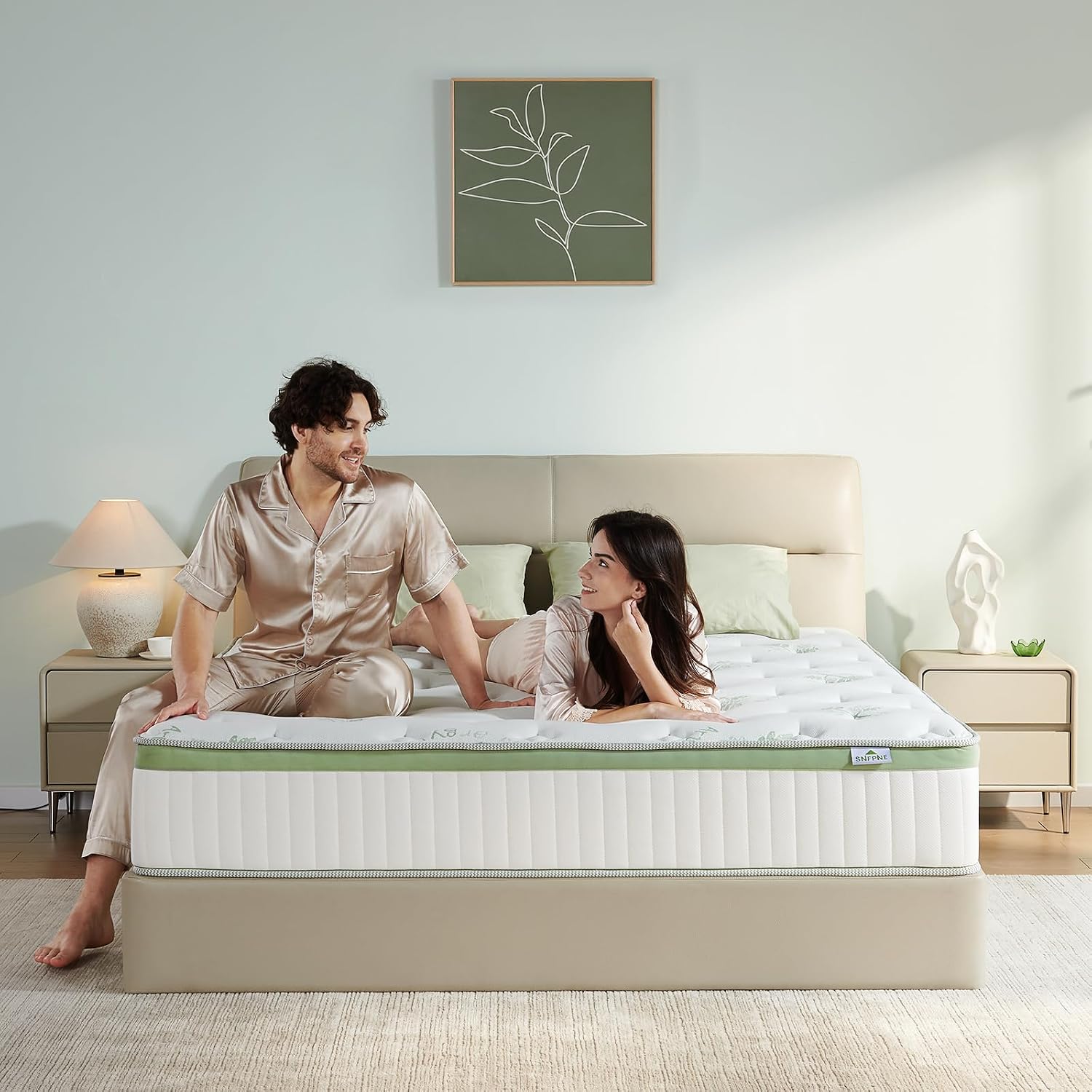 Spring Mattress - Double 14 inch Medium Firm