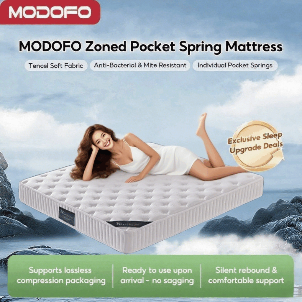 Spring Mattress - Double 8 inch Hypoallergenic