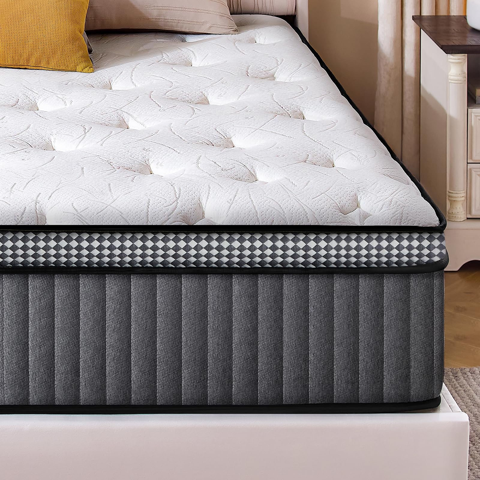Spring Mattress - Full 12 inch Firm Support