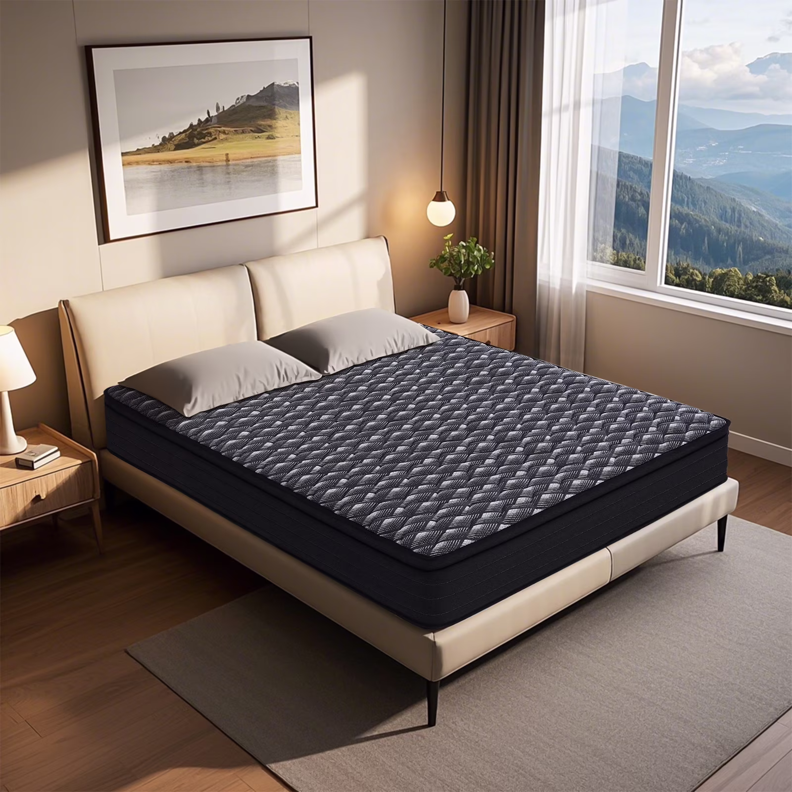 Spring Mattress - Full 12 inch Hypoallergenic