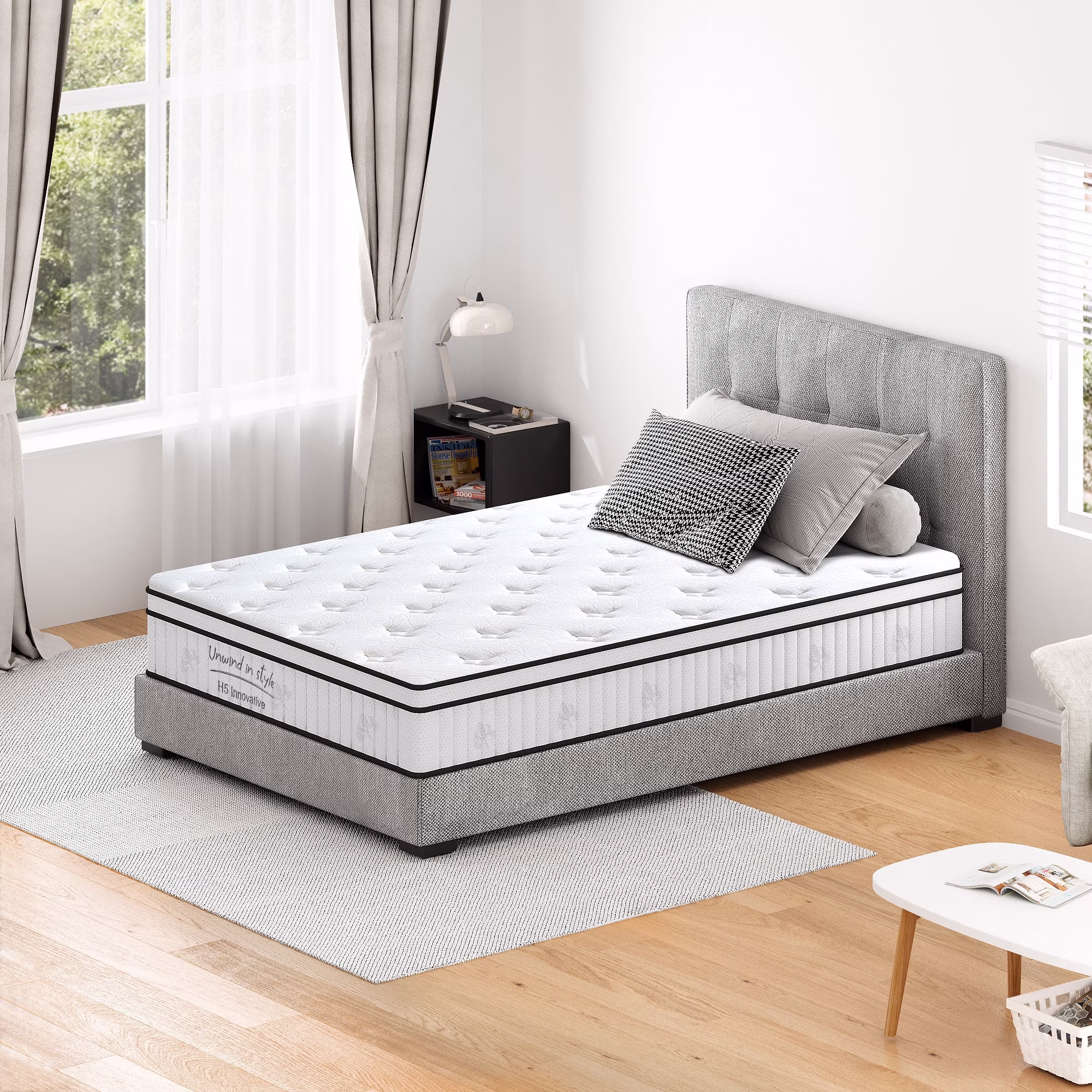 Spring Mattress - Full 12 inch Medium Firm