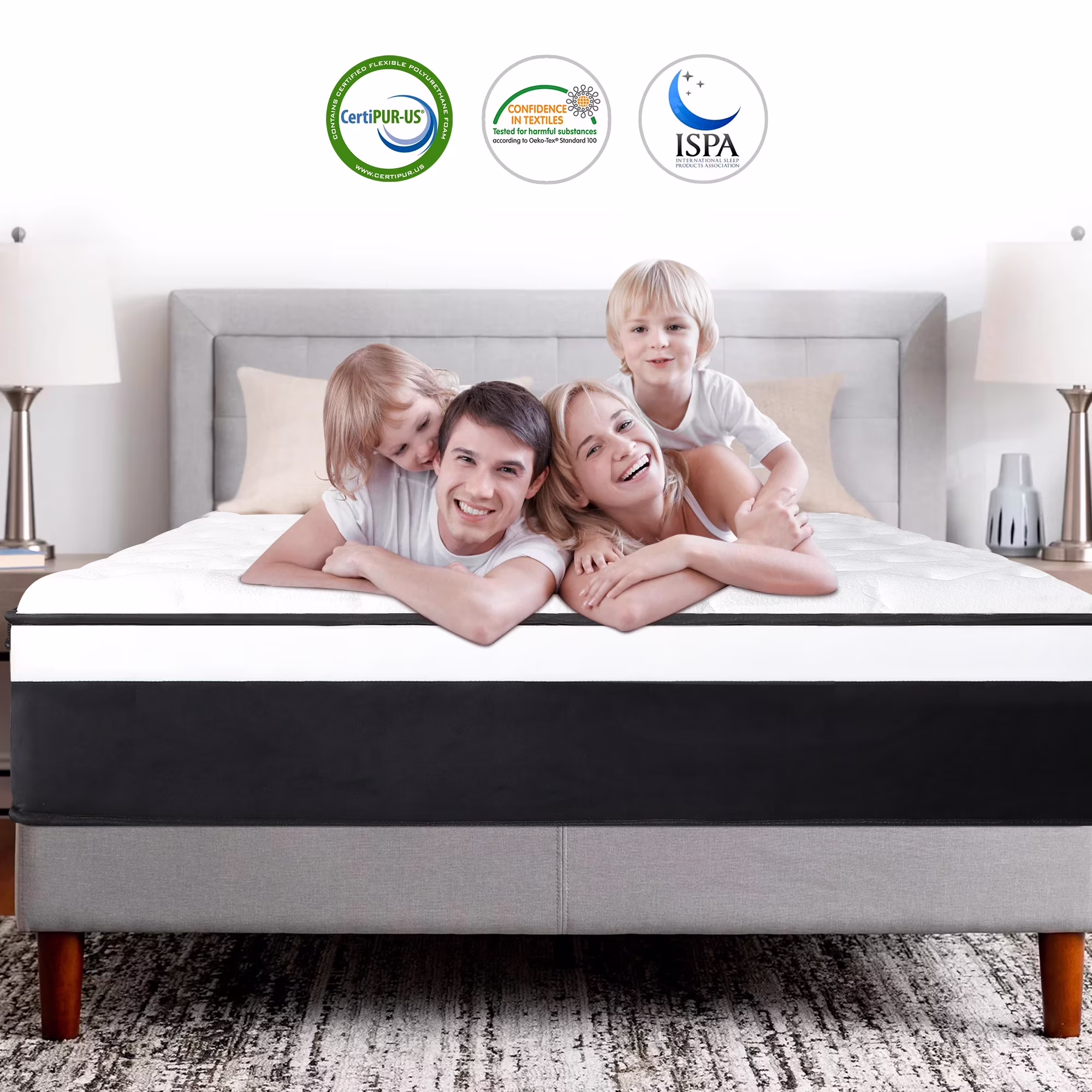 Spring Mattress - Full 14 inch Hypoallergenic