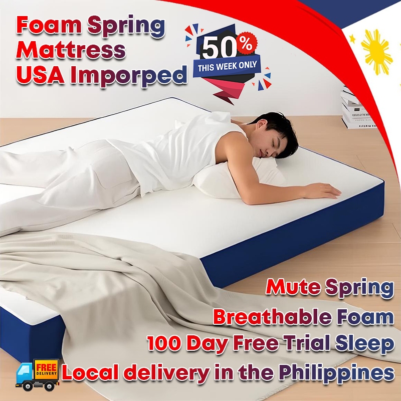 Spring Mattress - Full 8 inch Hypoallergenic