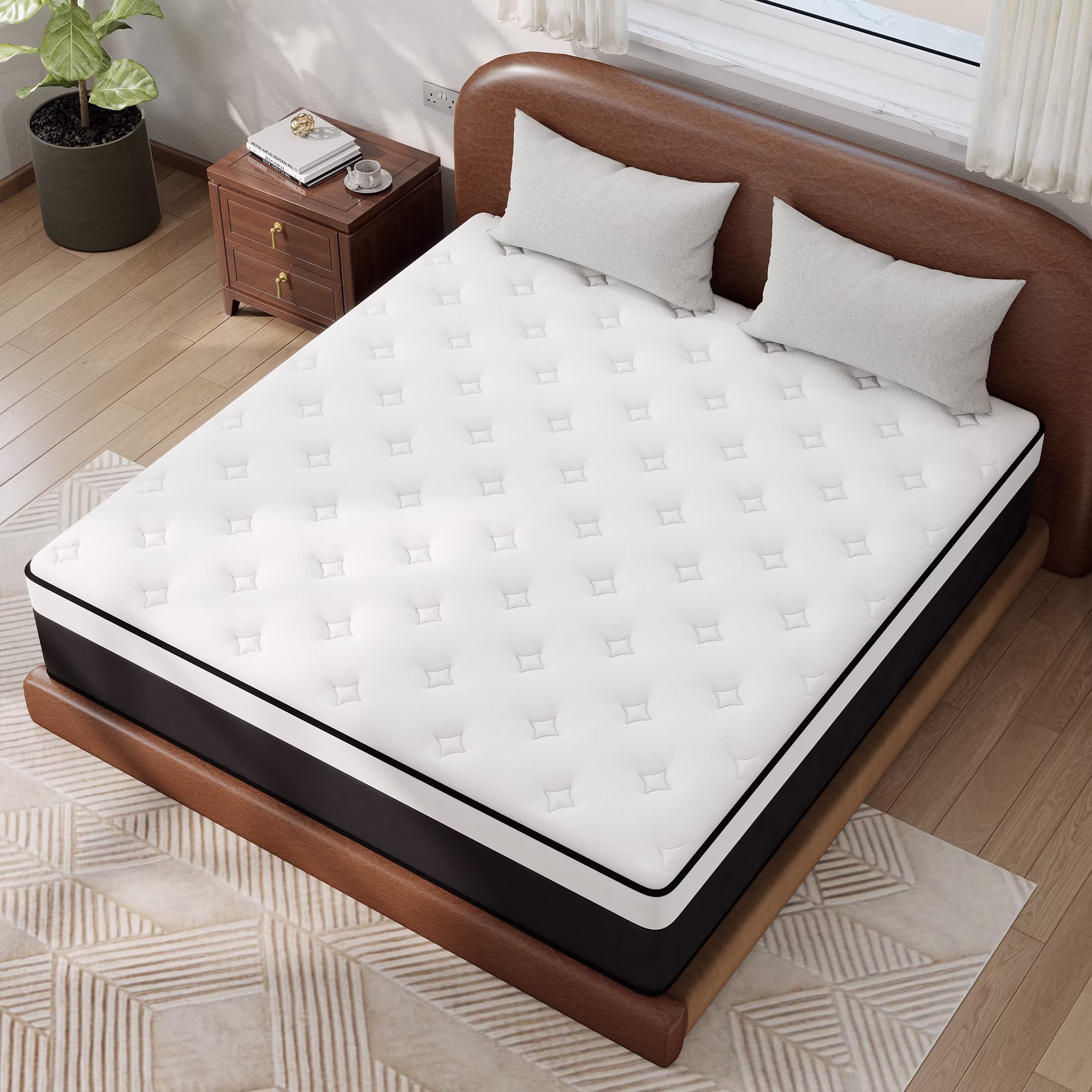 Spring Mattress - Full 8 inch Medium Firm