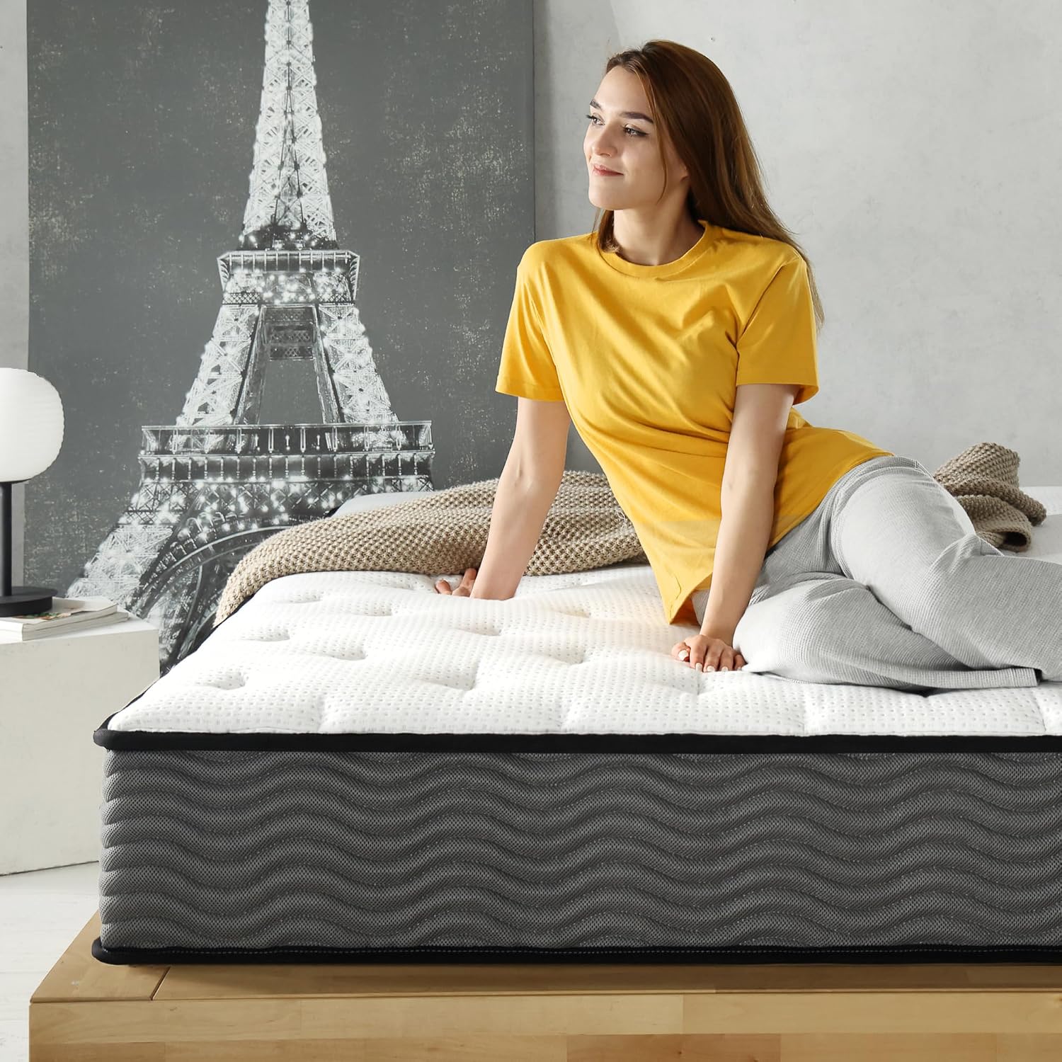 Spring Mattress - King 10 inch Hypoallergenic