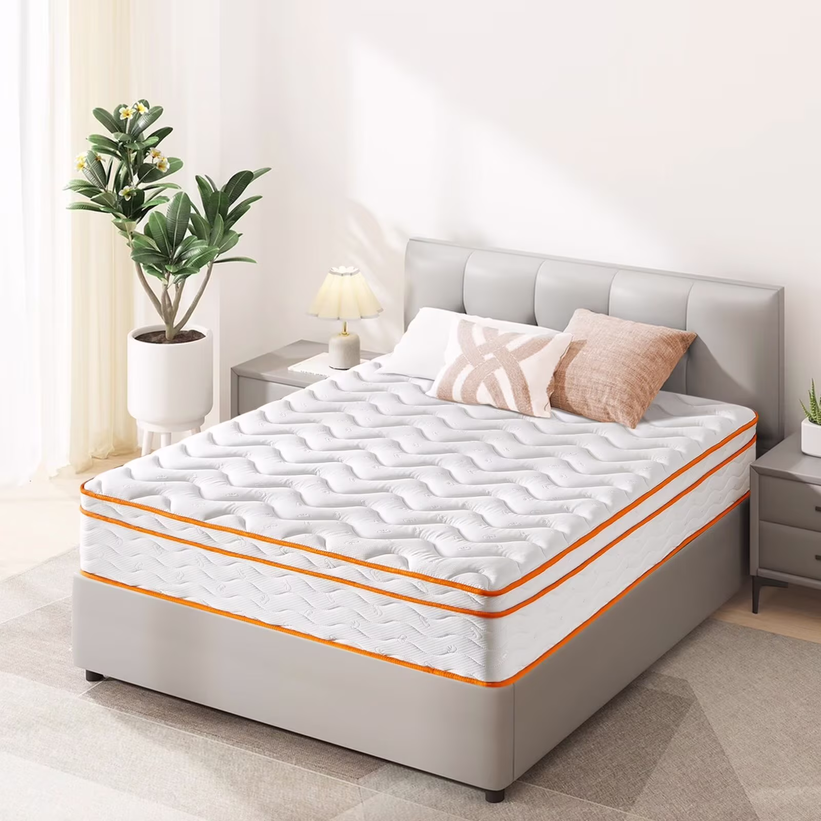 Spring Mattress - King 10 inch Hypoallergenic