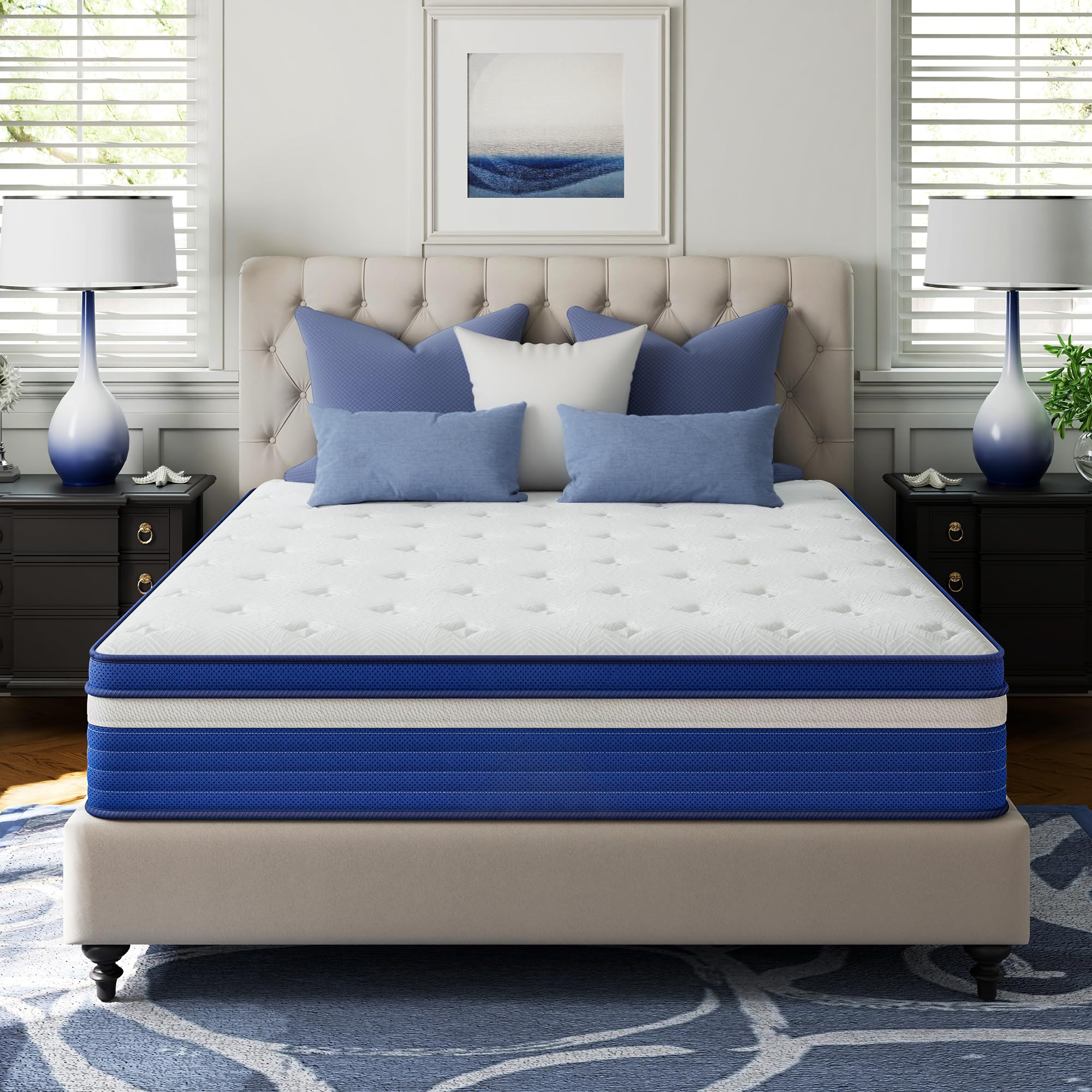 Spring Mattress - King 10 inch Plush