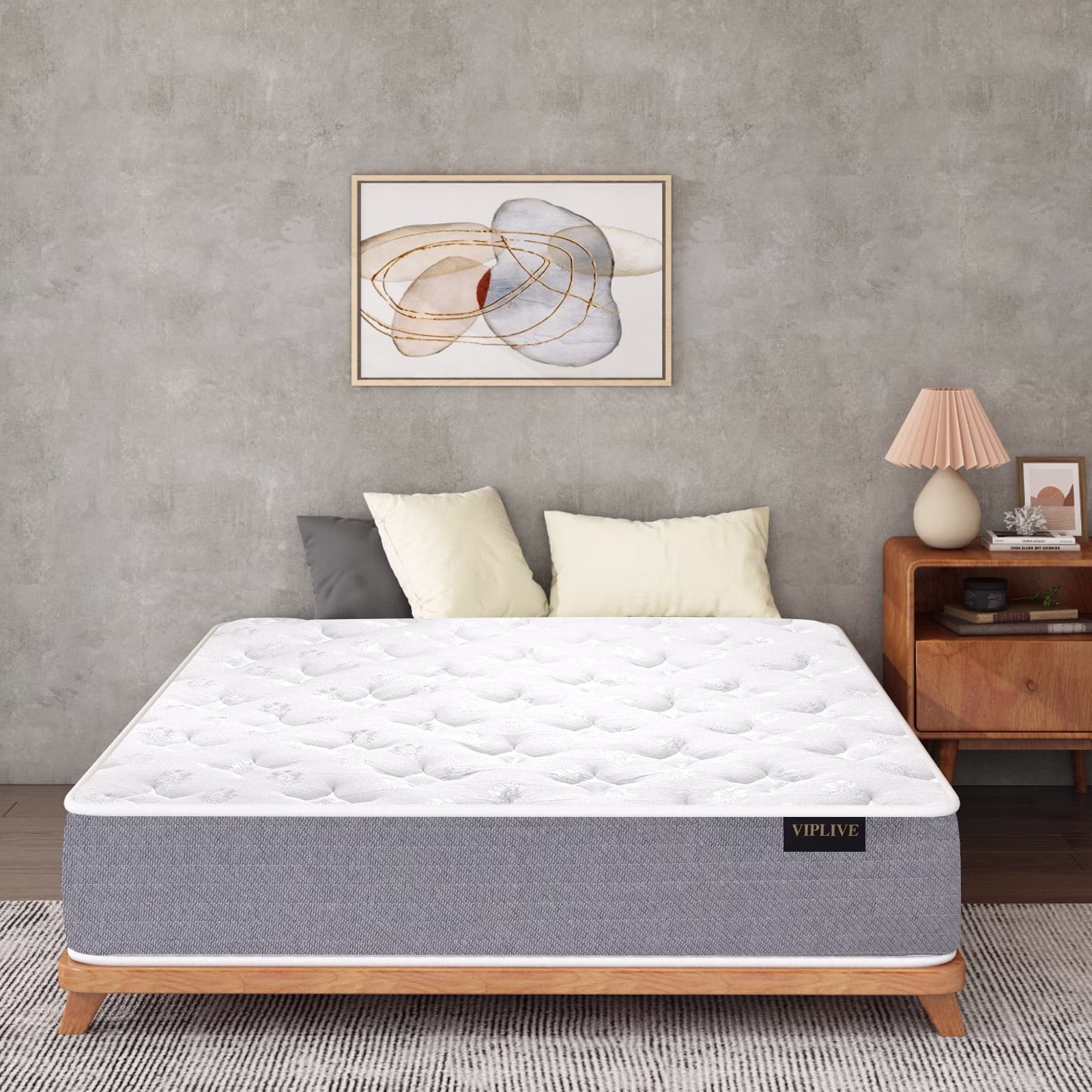 Spring Mattress - King 10 inch Plush
