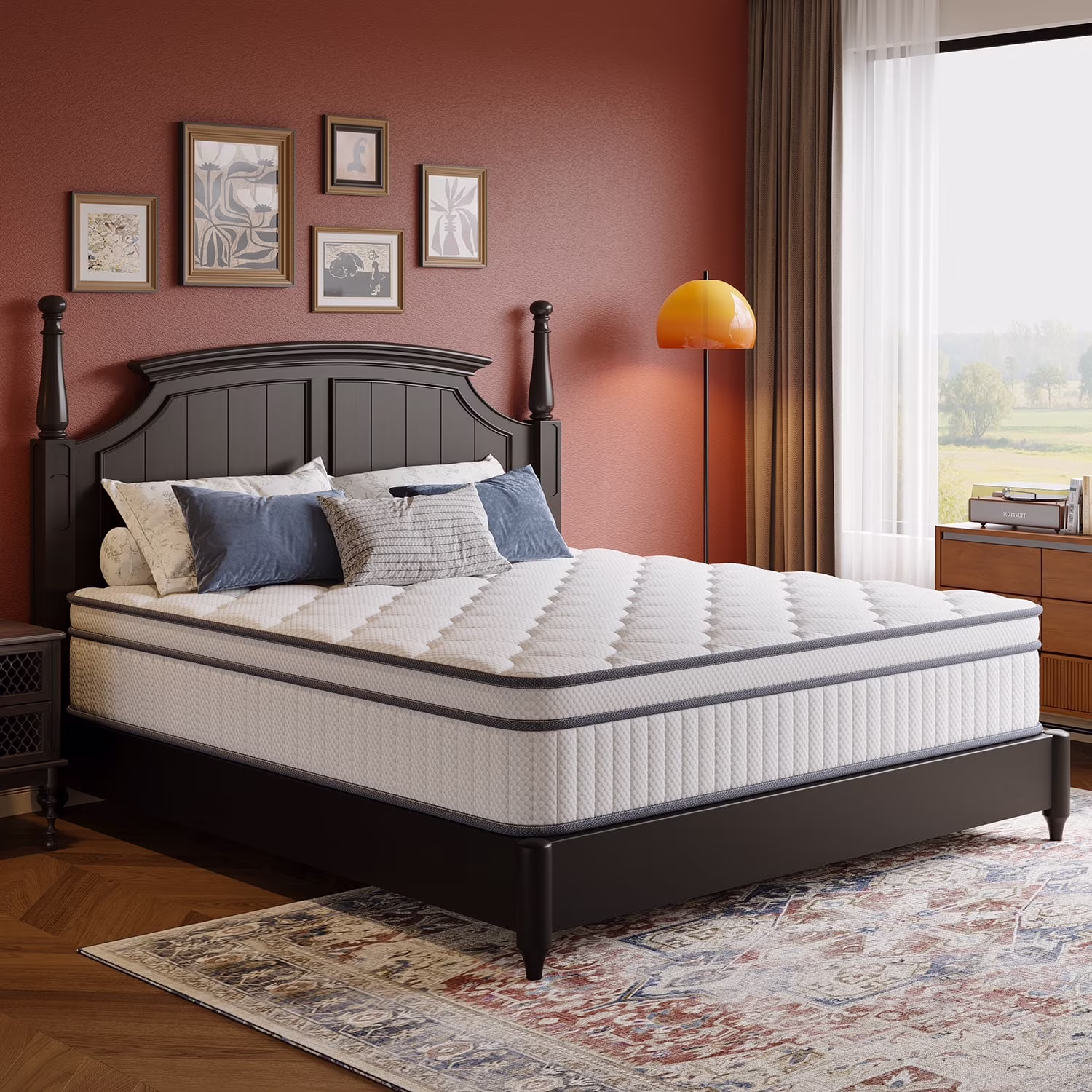 Spring Mattress - King 10 inch Plush