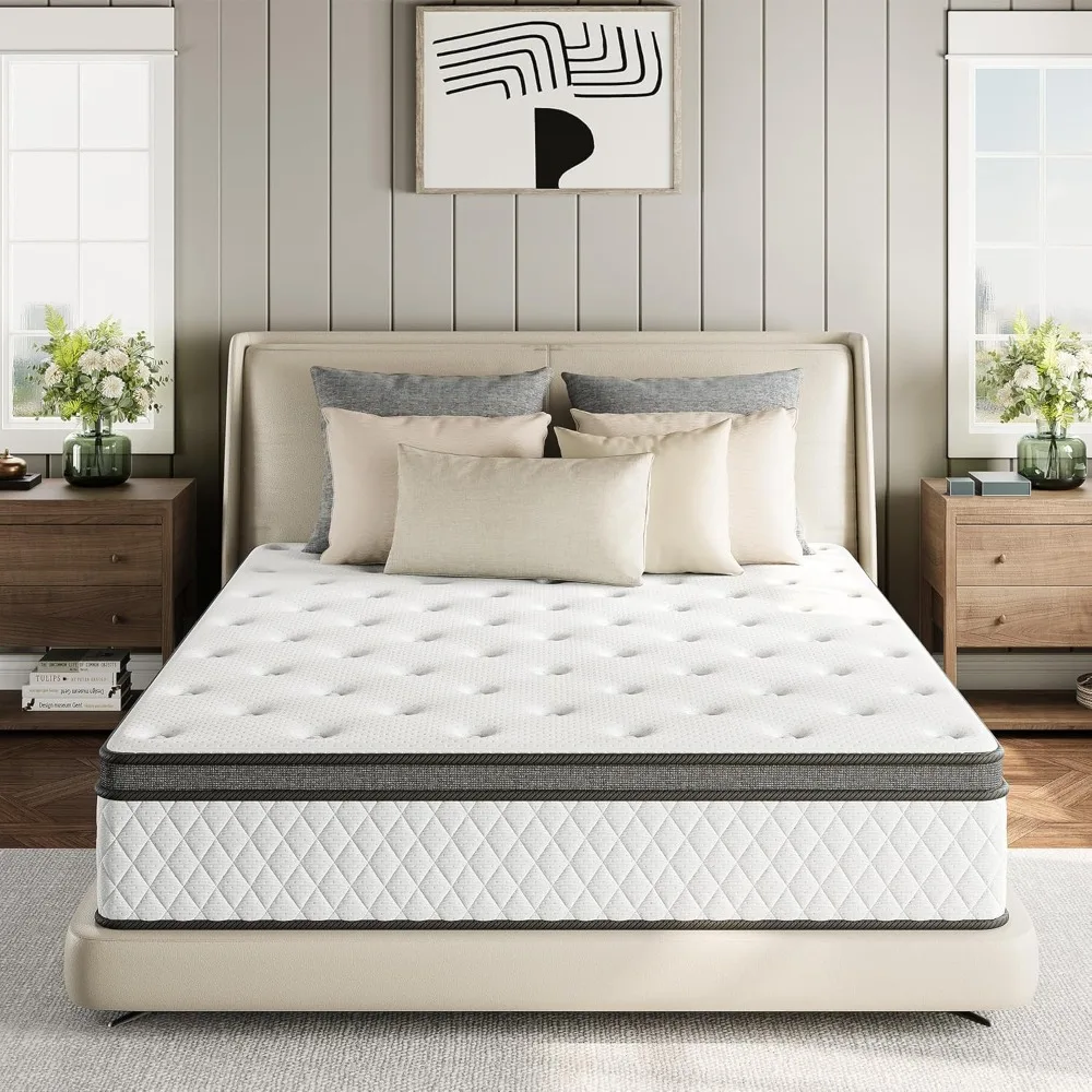 Spring Mattress - King 12 inch Eco-friendly