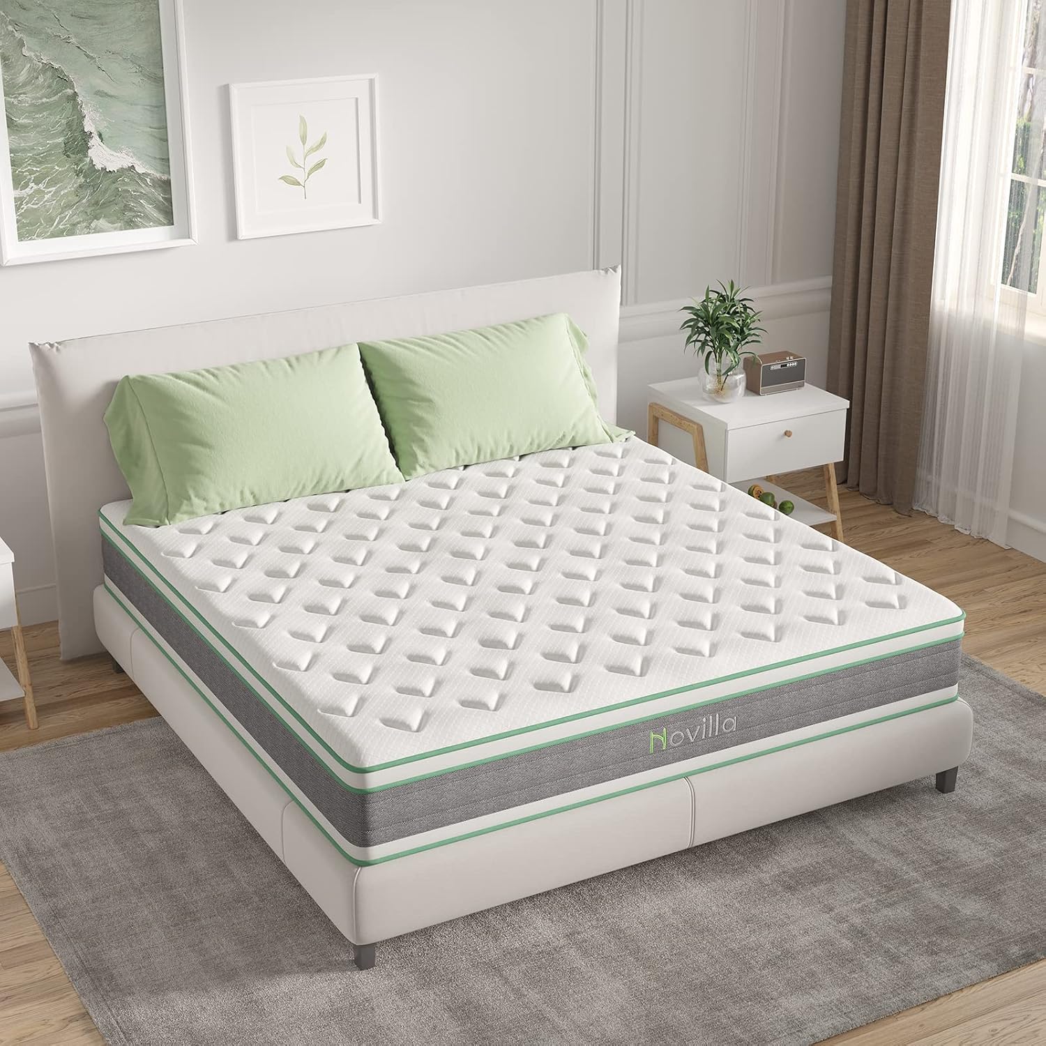 Spring Mattress - King 12 inch Eco-friendly