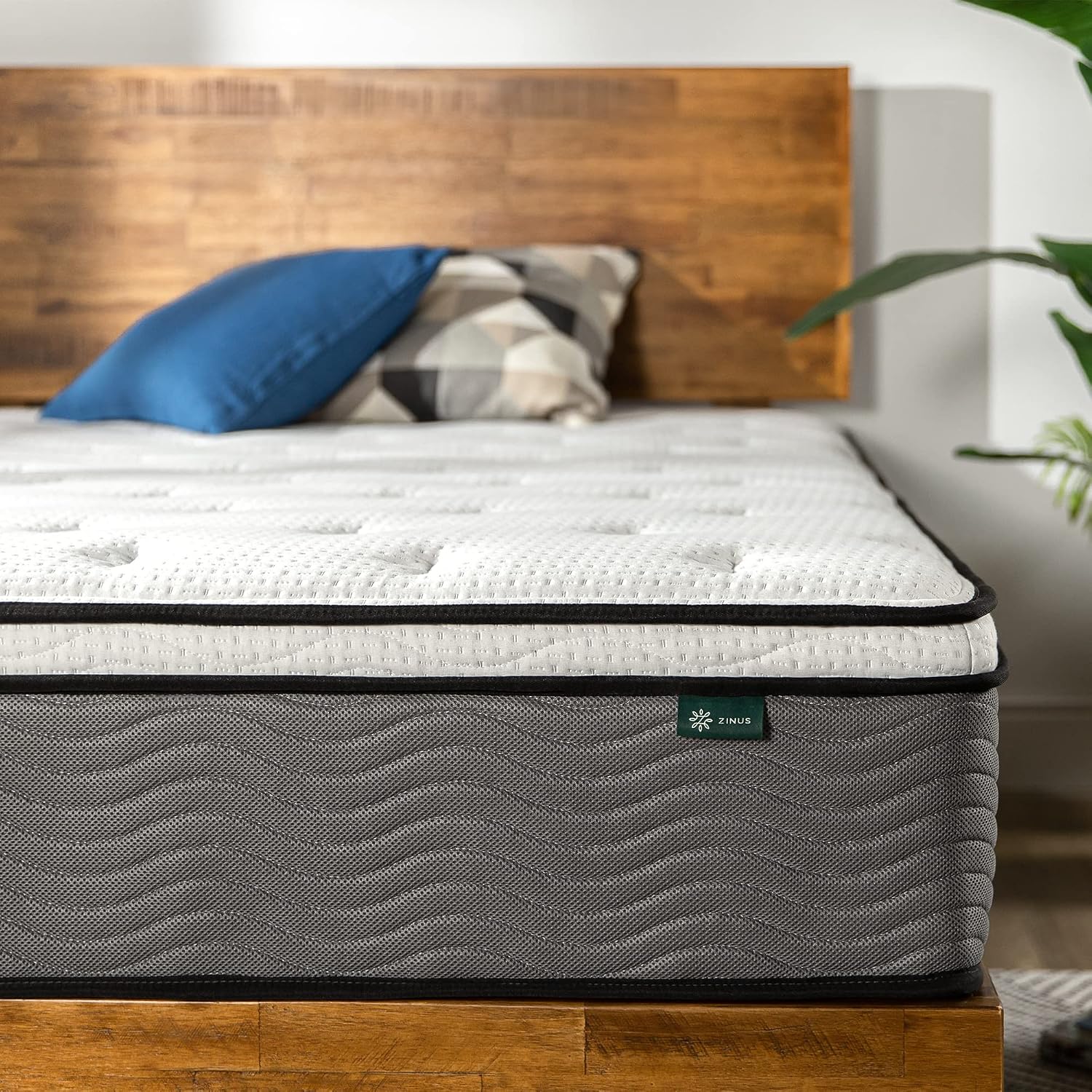 Spring Mattress - King 12 inch Firm Support