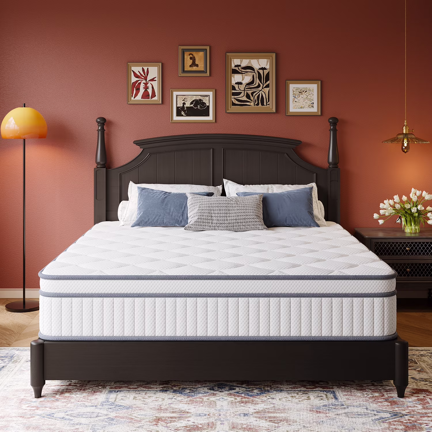 Spring Mattress - King 14 inch Medium Firm