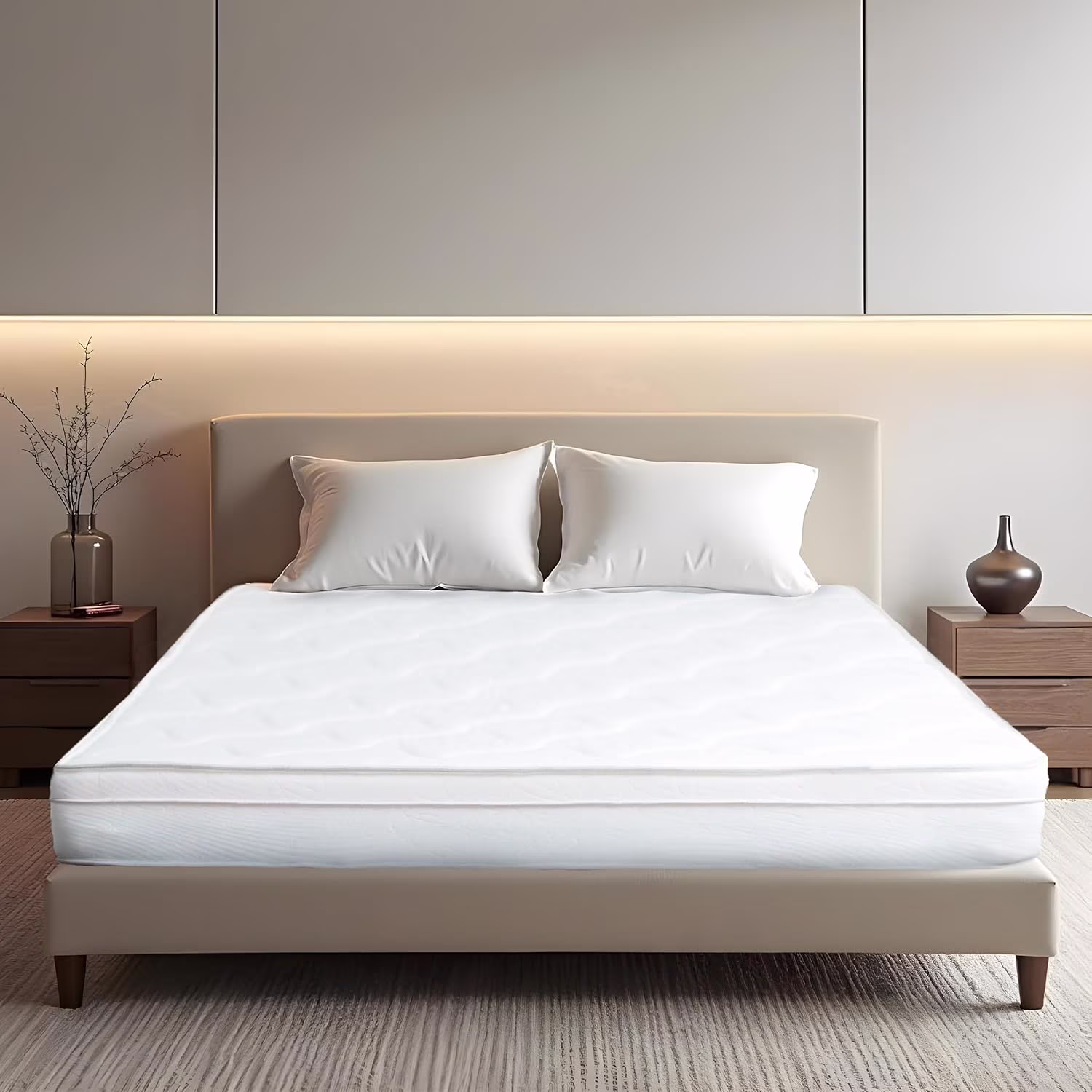 Spring Mattress - King 6 inch Cooling
