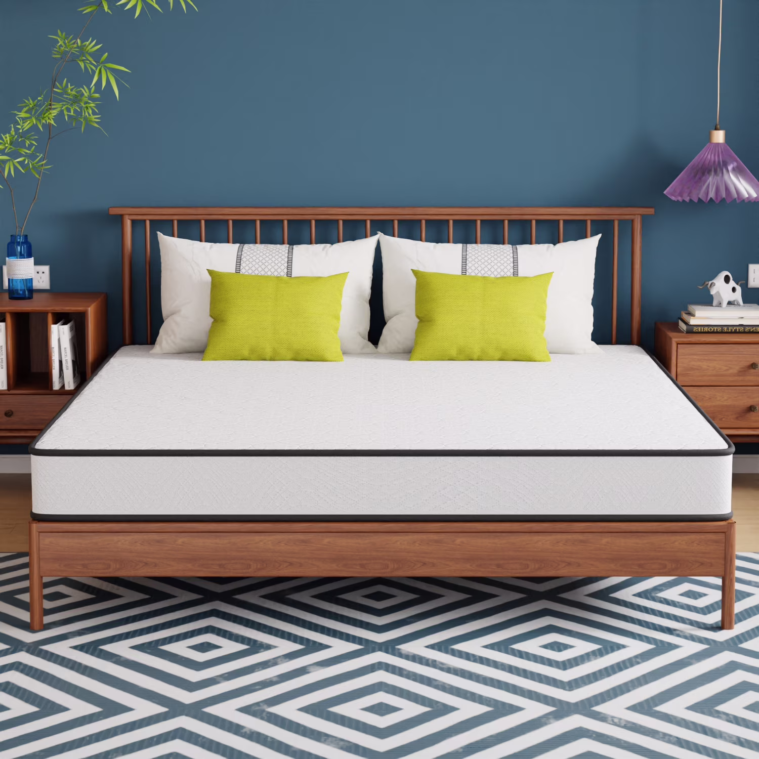 Spring Mattress - King 8 inch Cooling