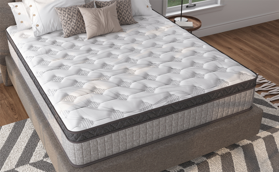 Spring Mattress - Queen 10 inch Eco-friendly