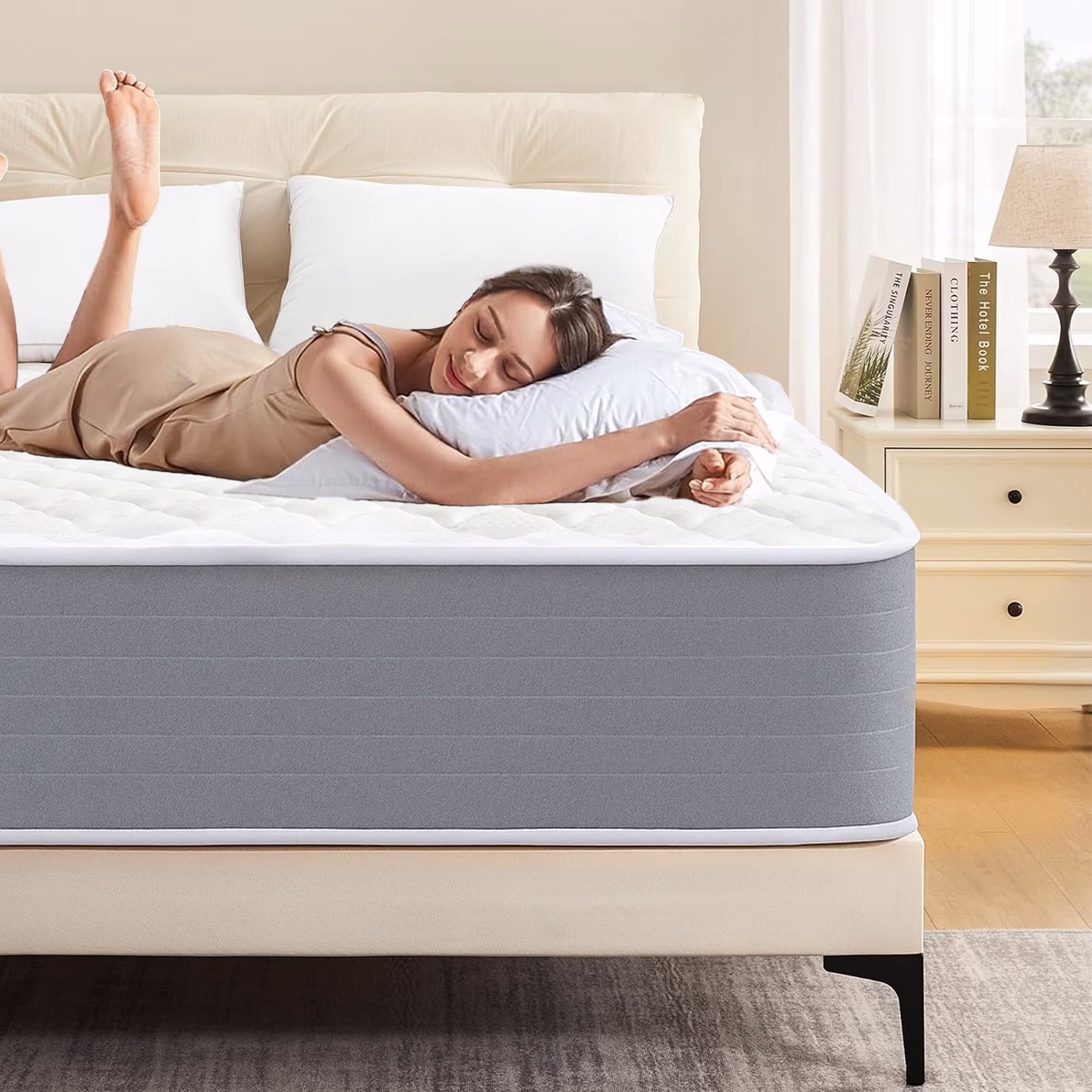 Spring Mattress - Queen 10 inch Firm Support