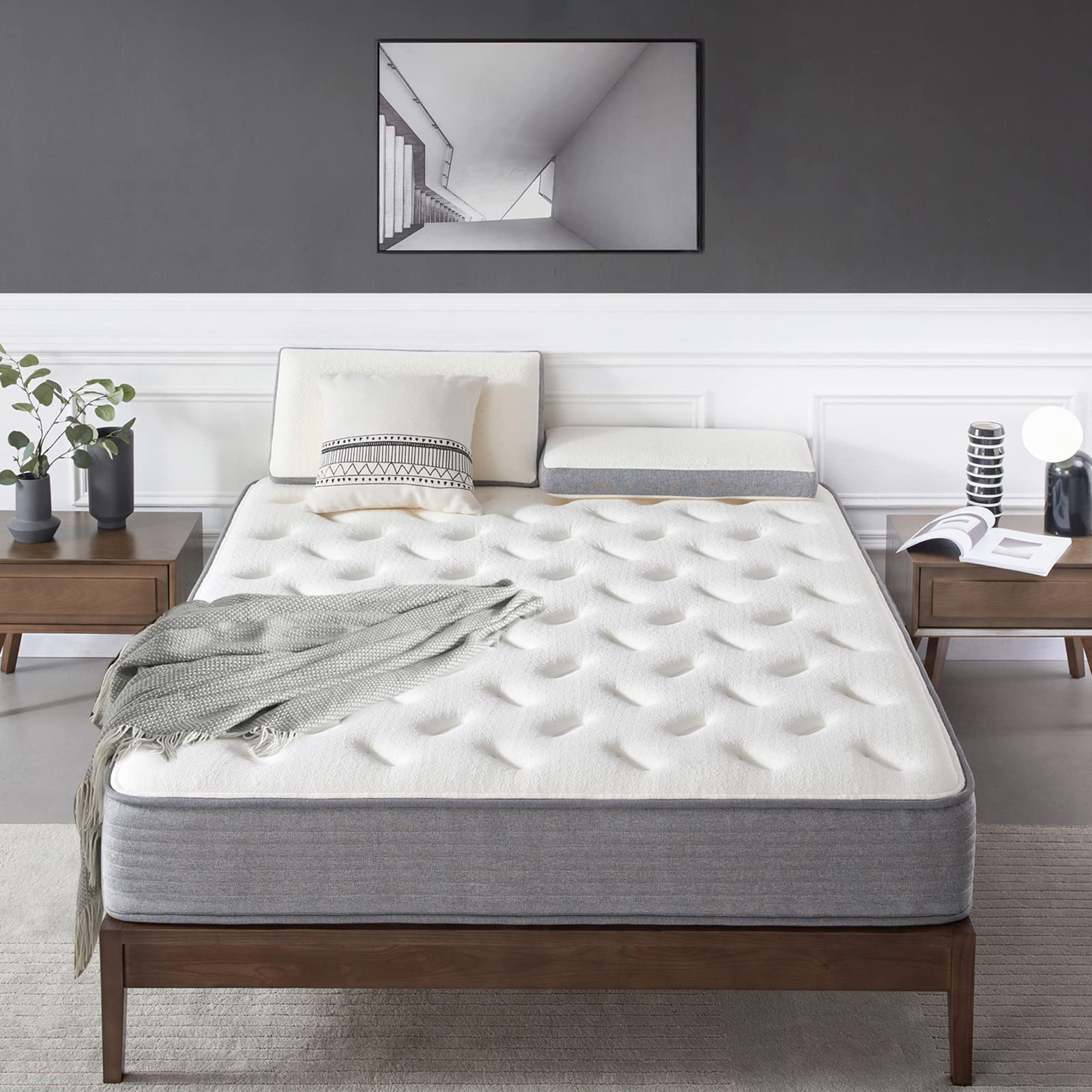 Spring Mattress - Queen 10 inch Hypoallergenic
