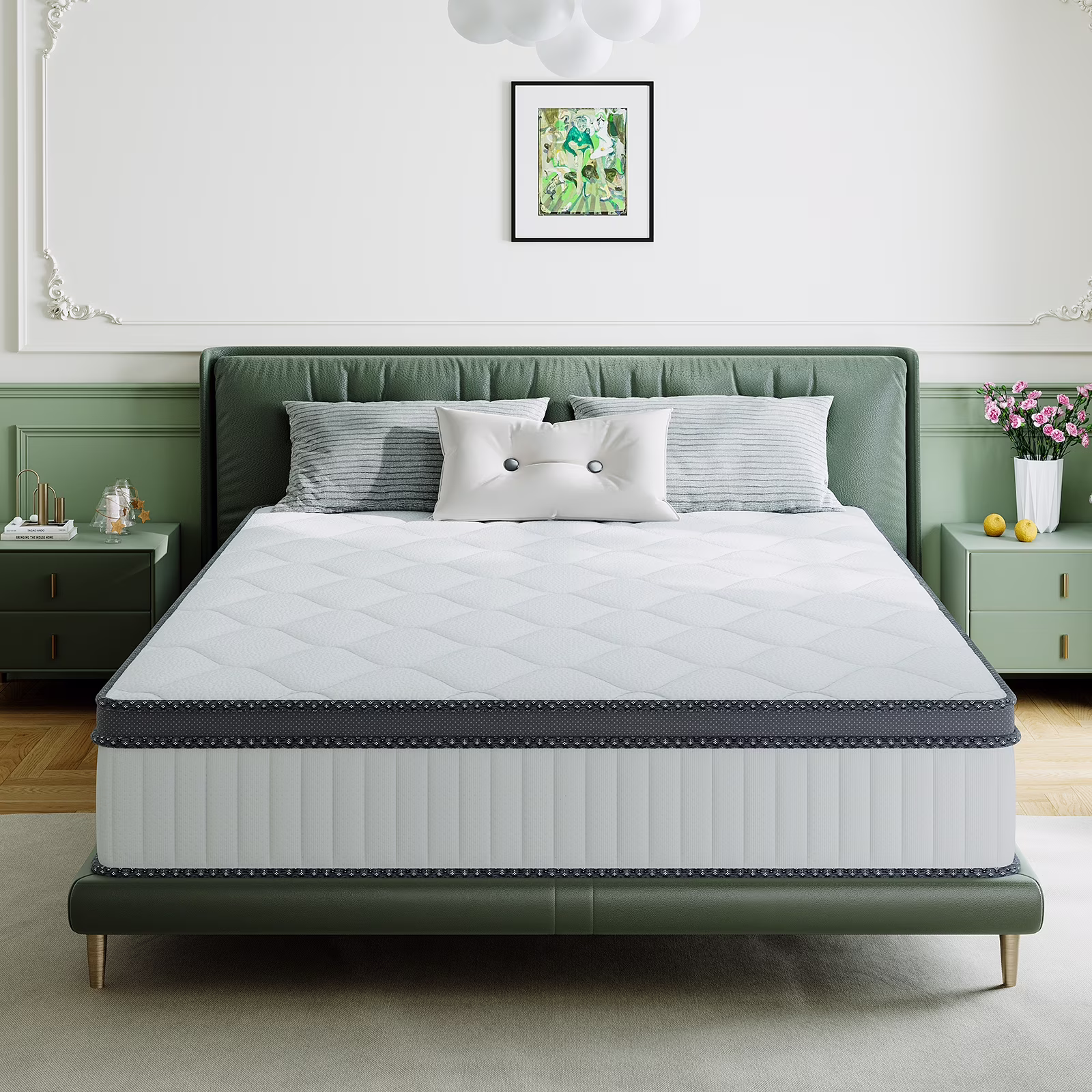 Spring Mattress - Queen 10 inch Medium Firm