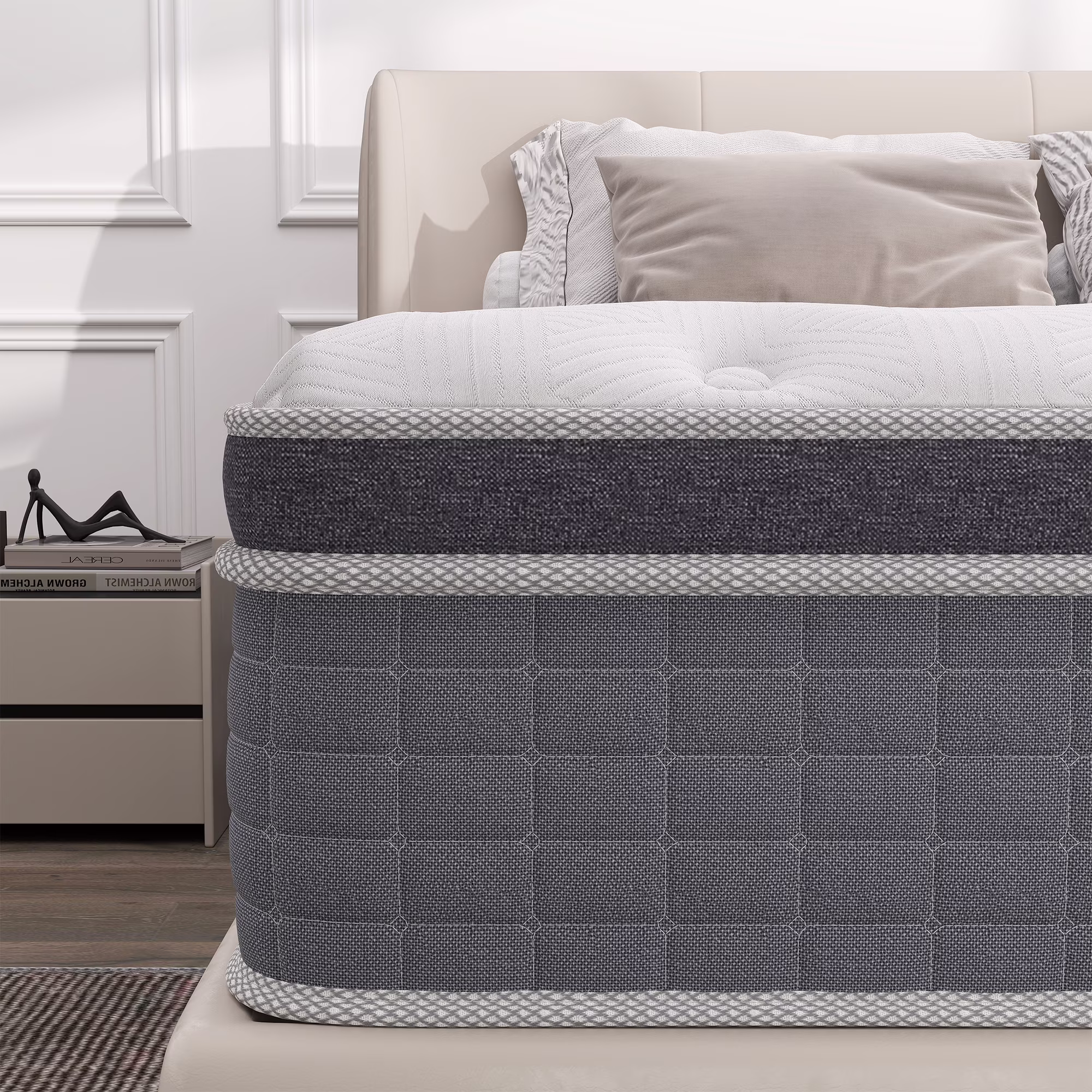 Spring Mattress - Queen 12 inch Eco-friendly