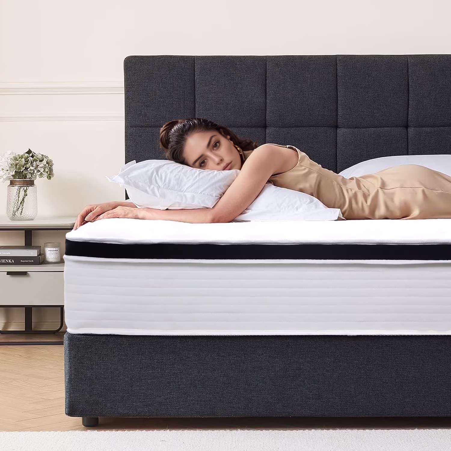 Spring Mattress - Queen 12 inch Hypoallergenic