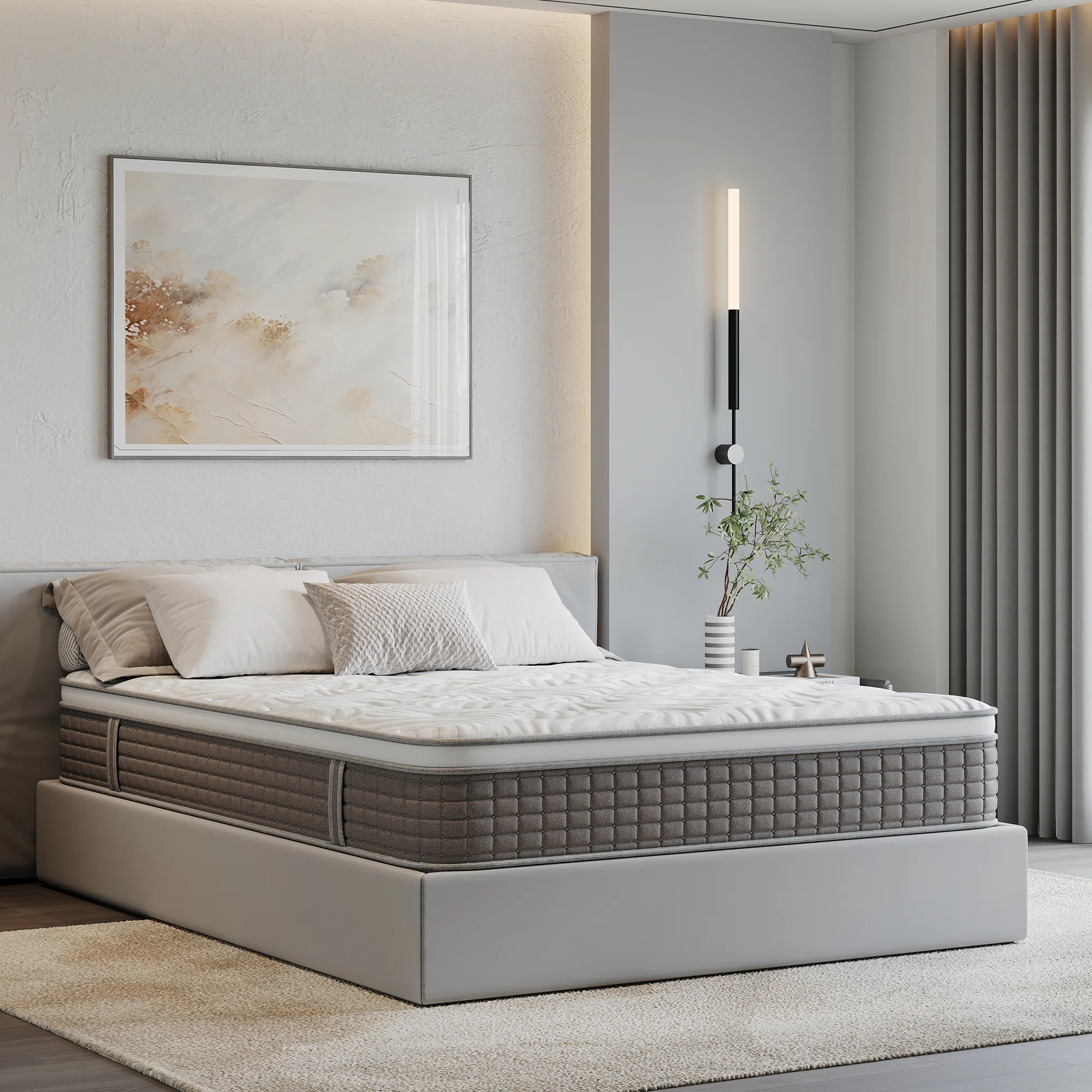 Spring Mattress - Single 12 inch Medium Firm