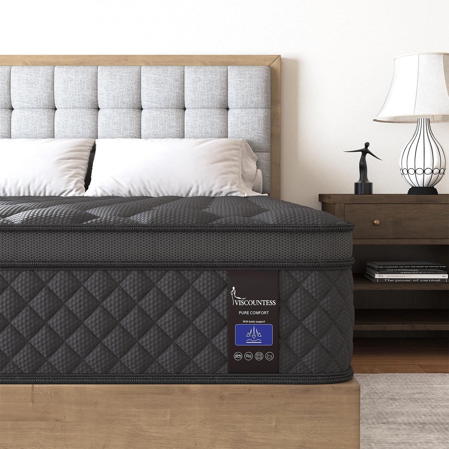 Spring Mattress - Single 14 inch Medium Firm