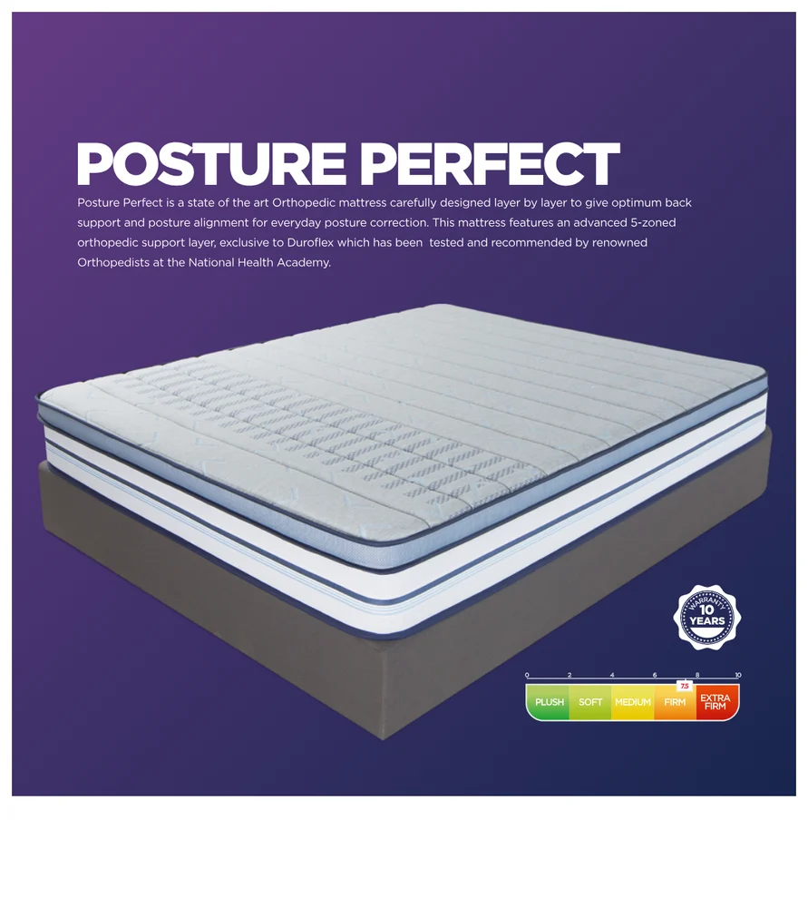 Spring Mattress - Single 8 inch Firm Support