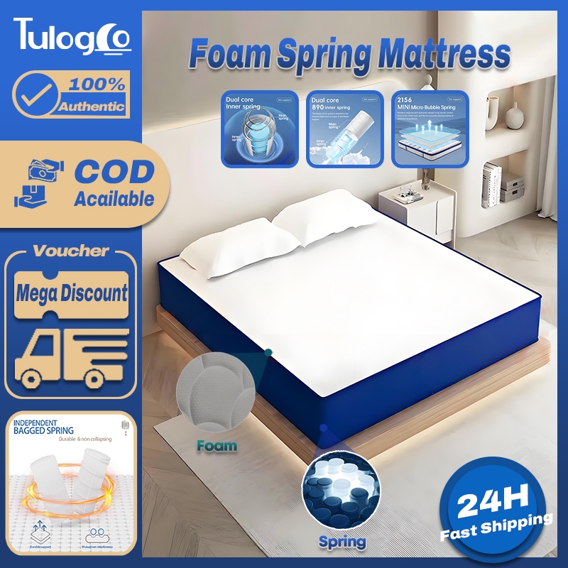 Spring Mattress - Single 8 inch Plush